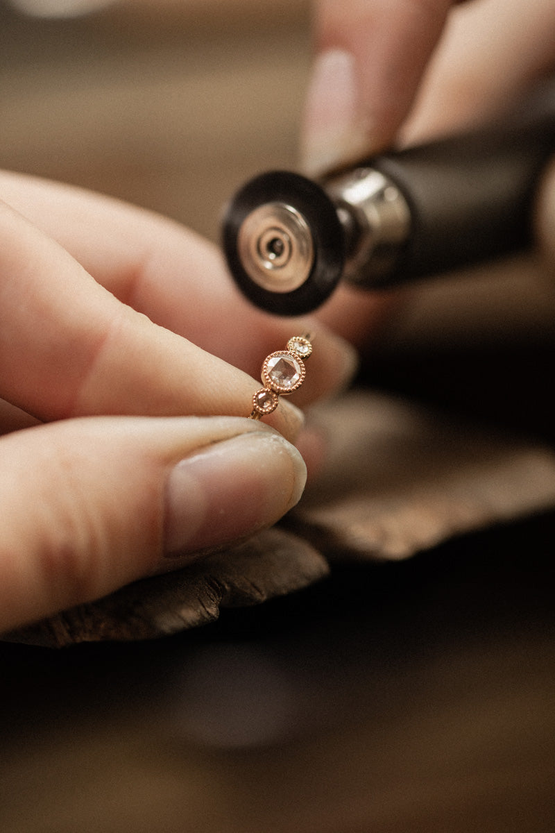 Bague Demeter Diamants Rosecut Grand Modèle - Archives