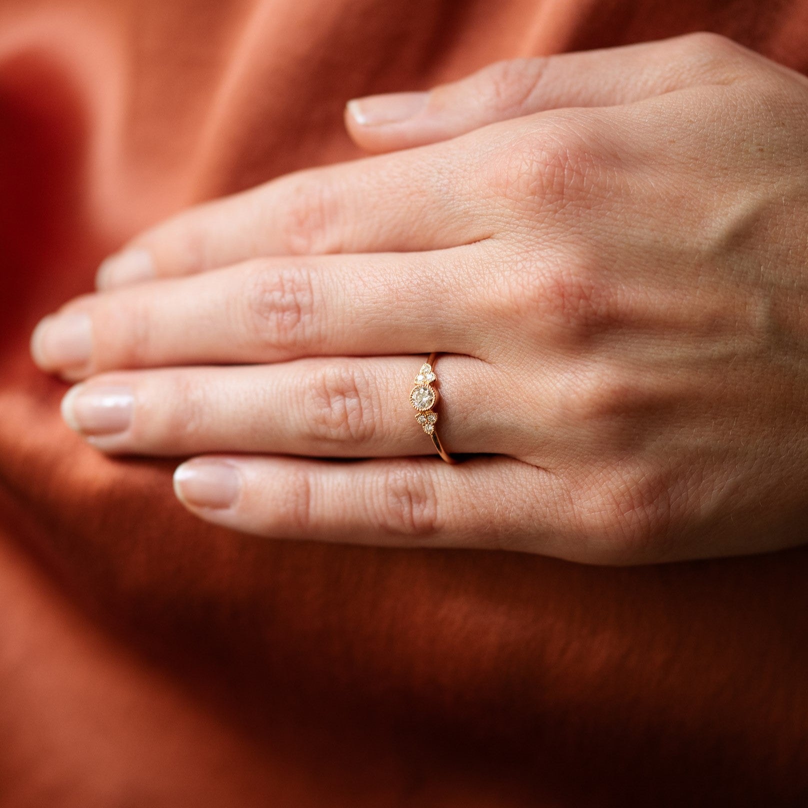 Bague Flora M Diamants