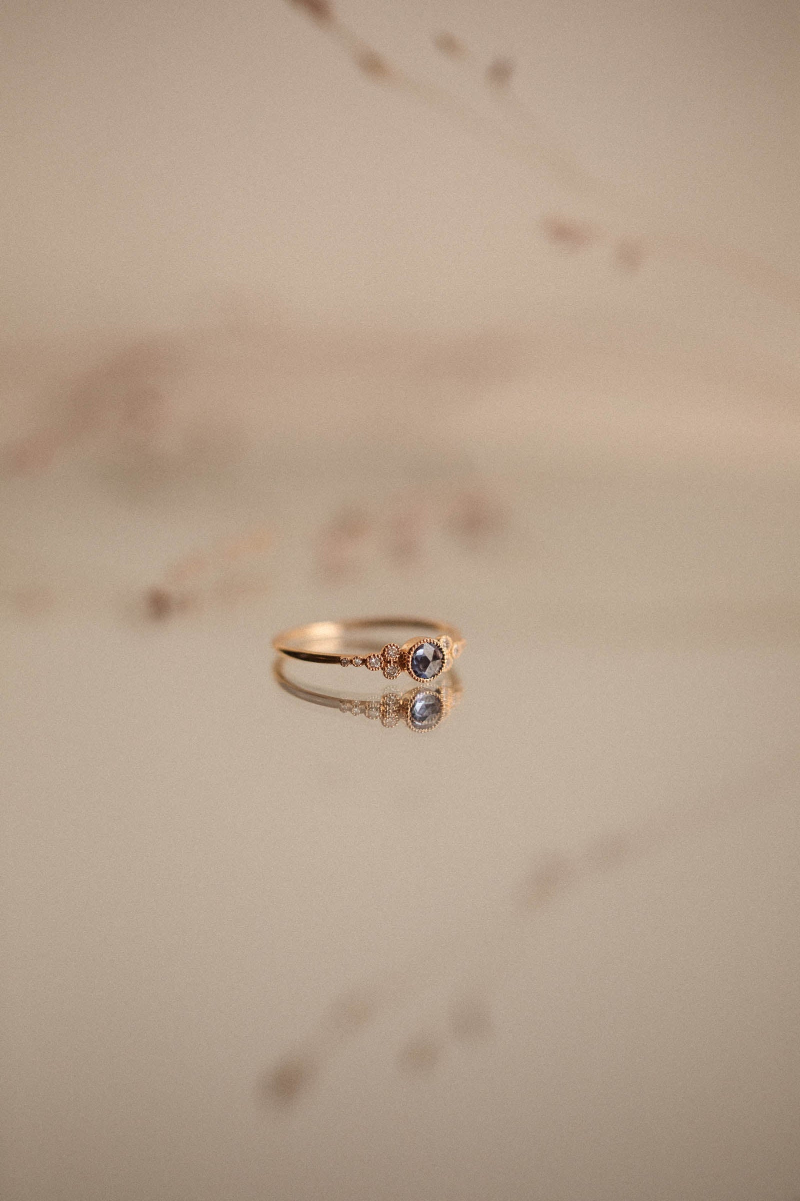 Bague Iris M Saphir bleu