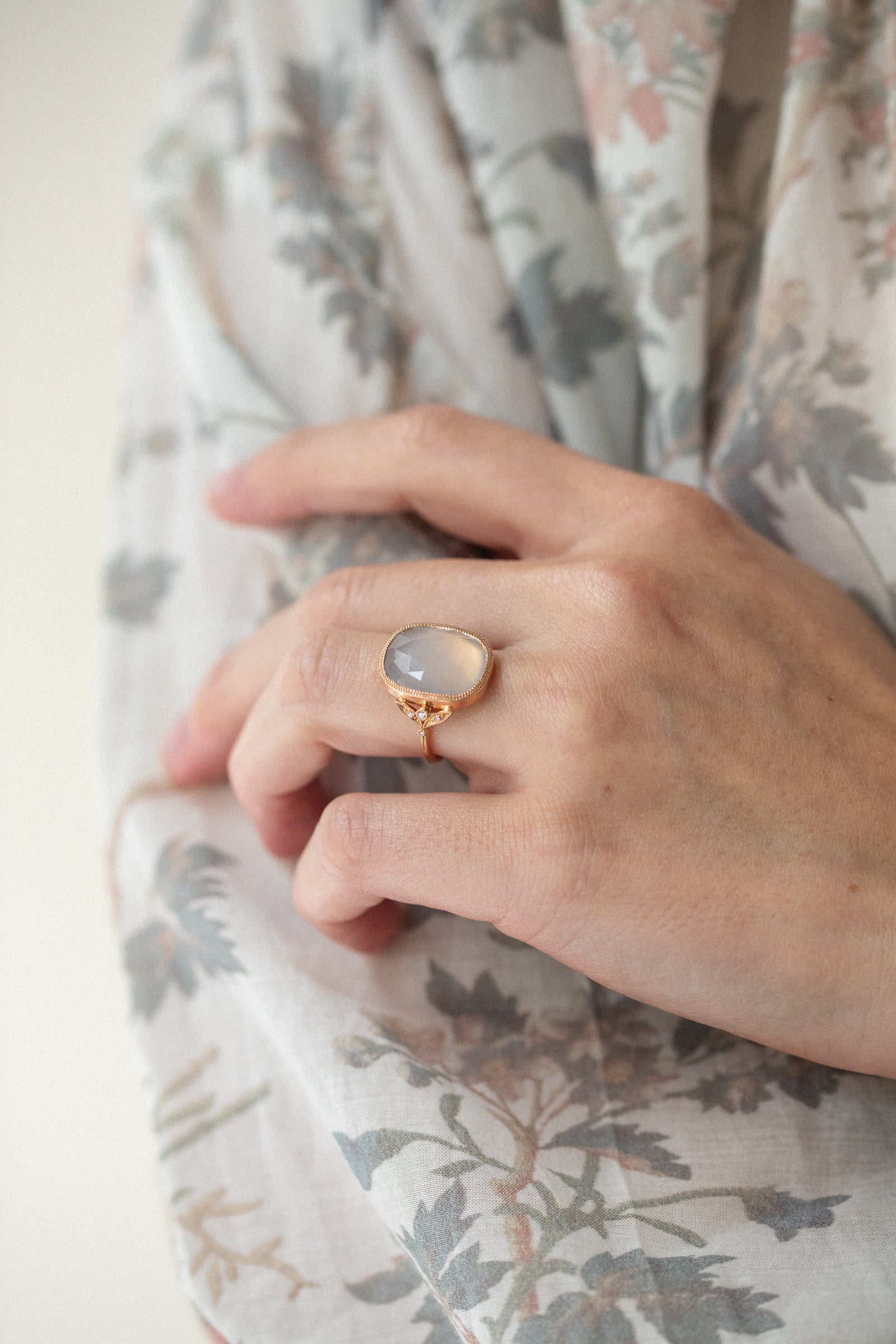 Pièce Unique Feuillage Calcedoine