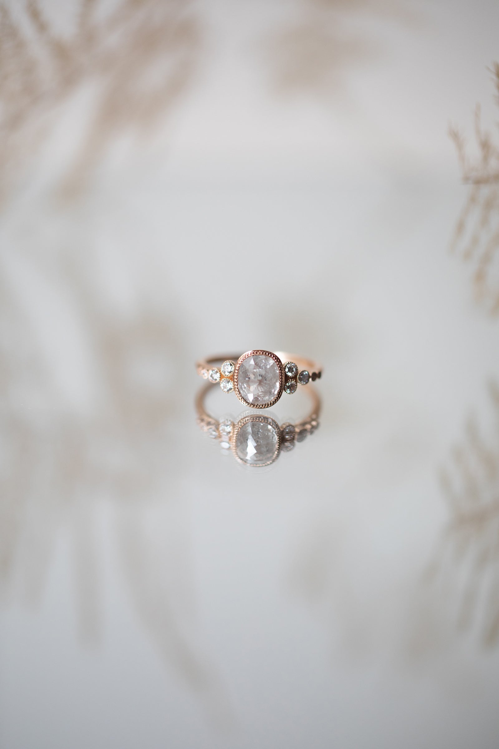 Pièce Unique Iris Diamant Icy Ovale