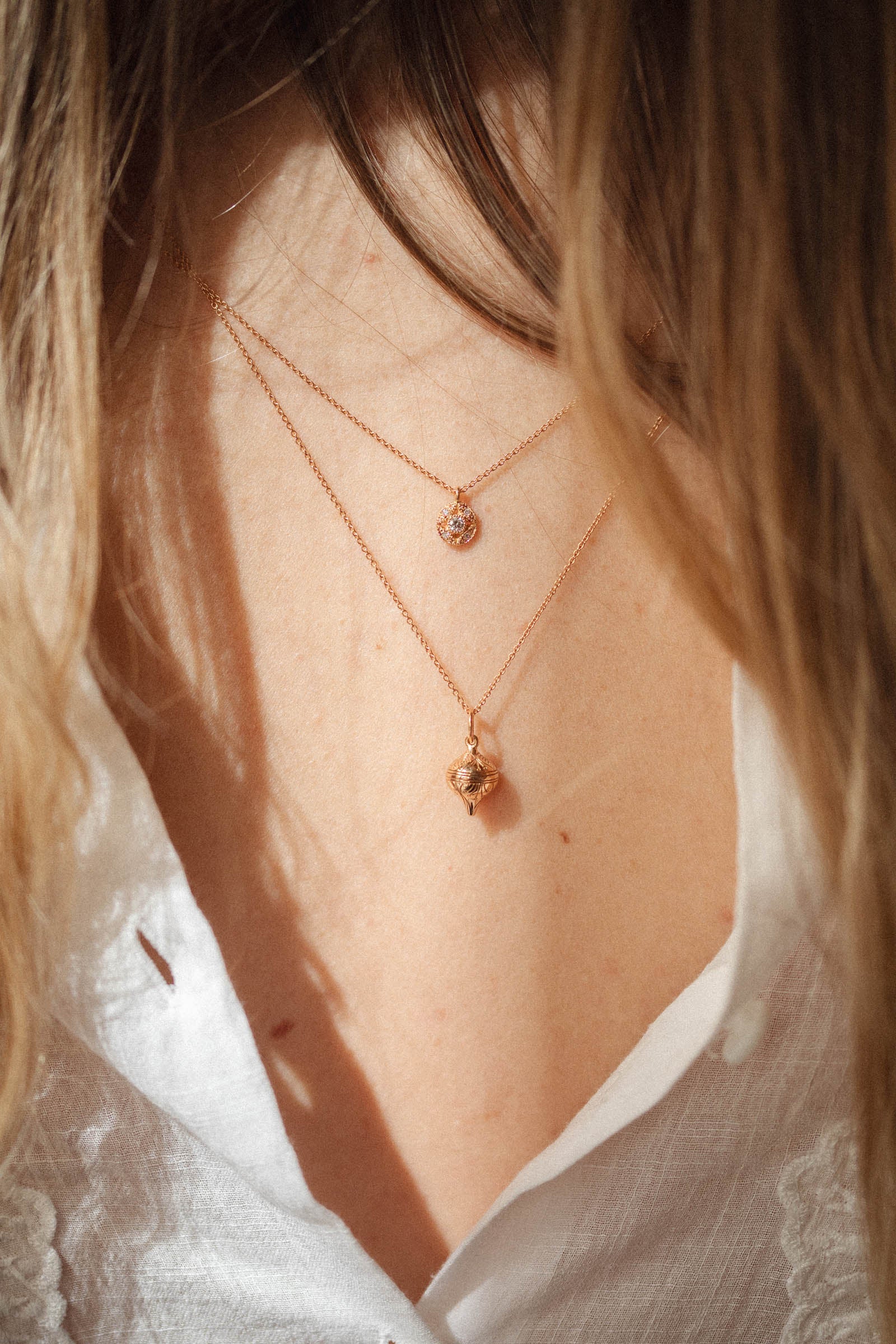 Breloque Pendule Feuillage