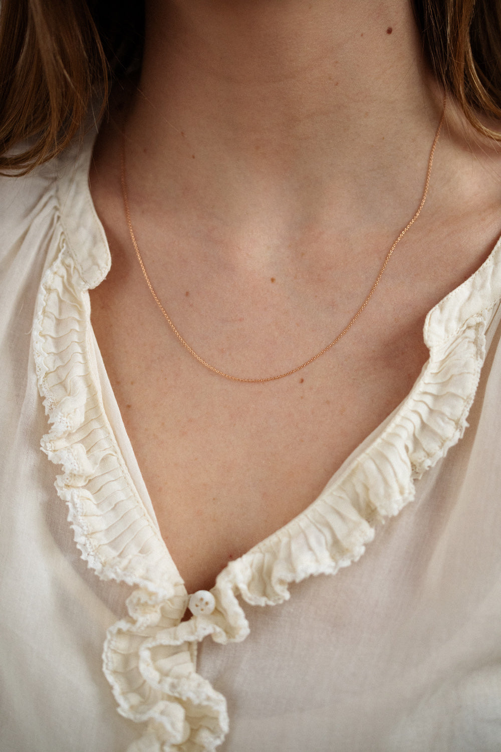 Collier Chaine 9/10ème, 49cm