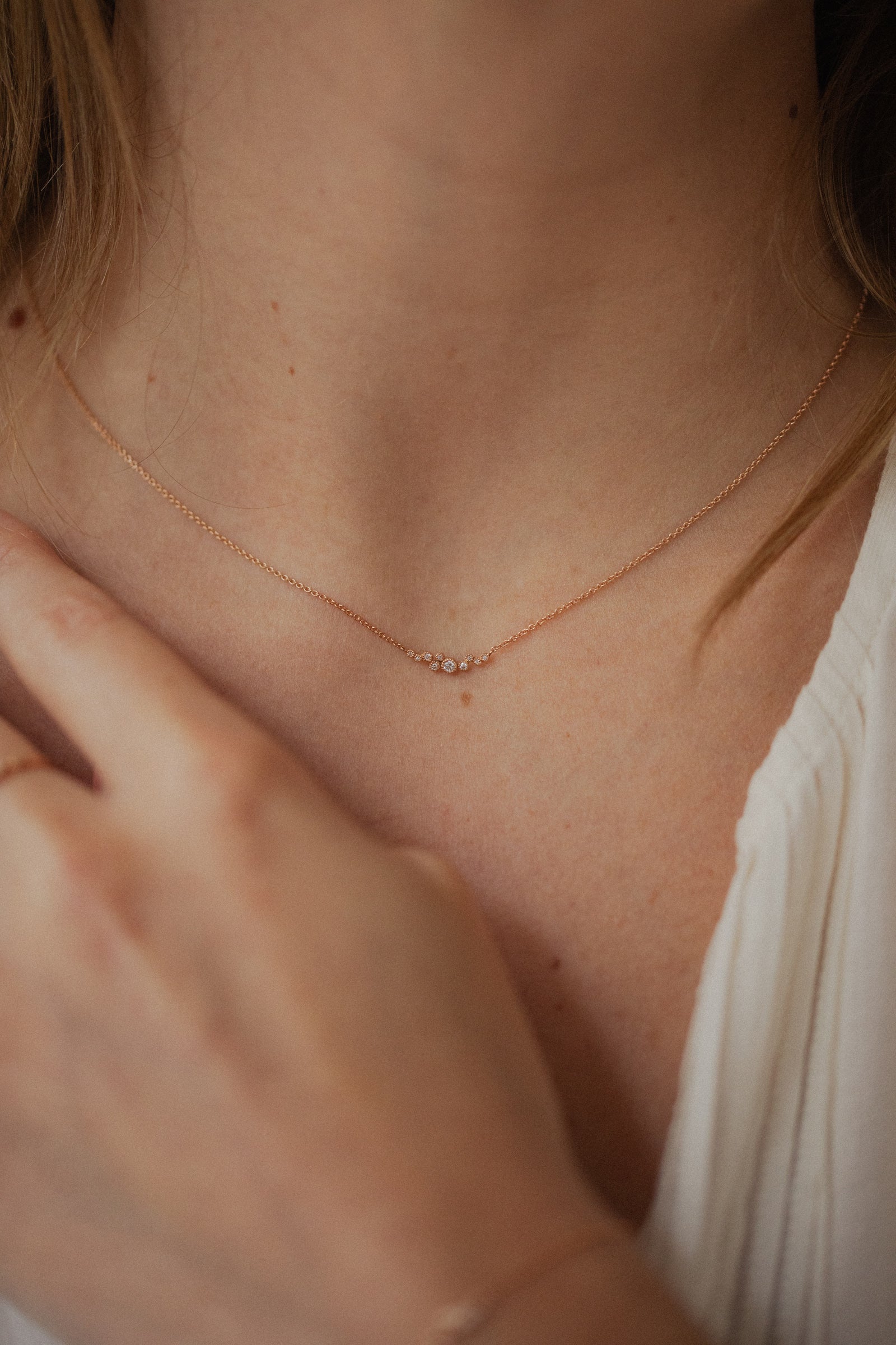 Collier Nébula Diamants