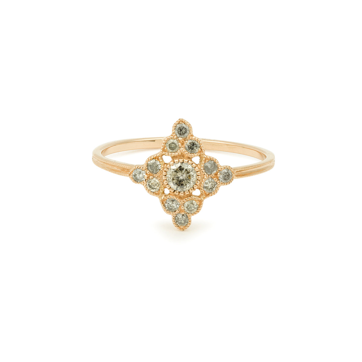 Bague Dentelle Diamants Salt & Pepper