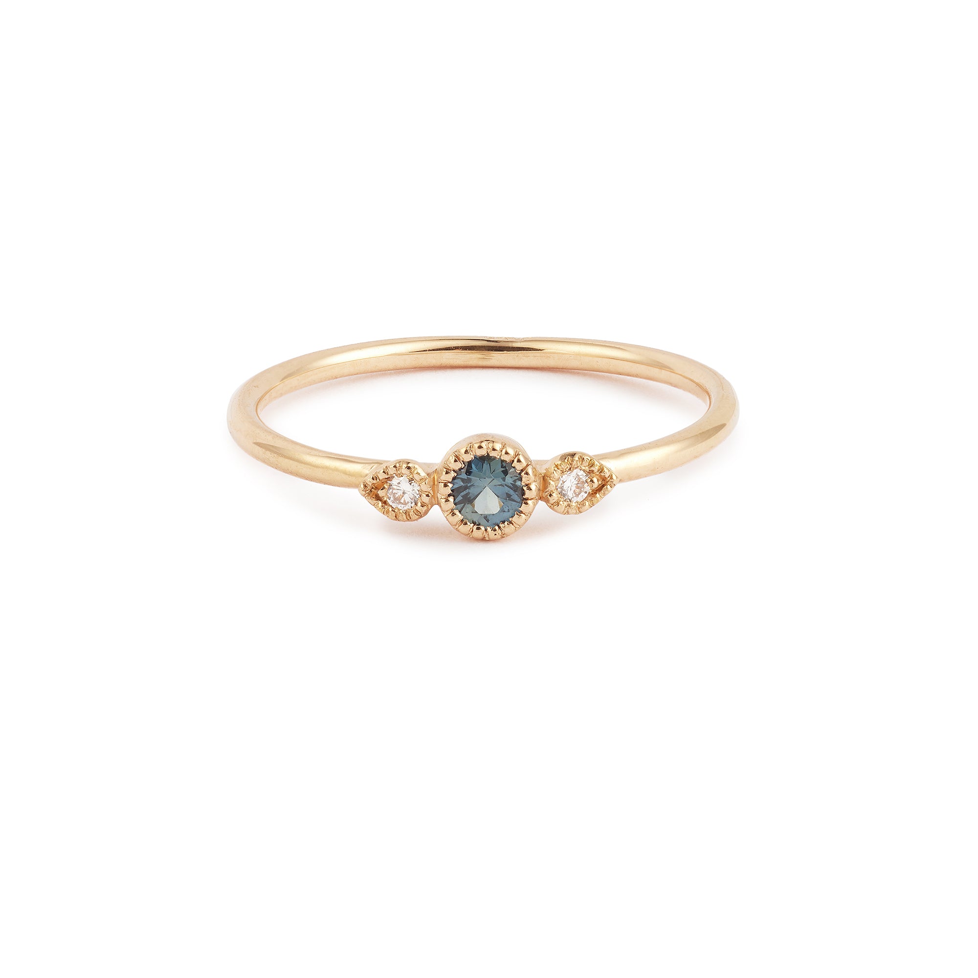 Bague Amour Céleste S Saphir Mermaid Brillant