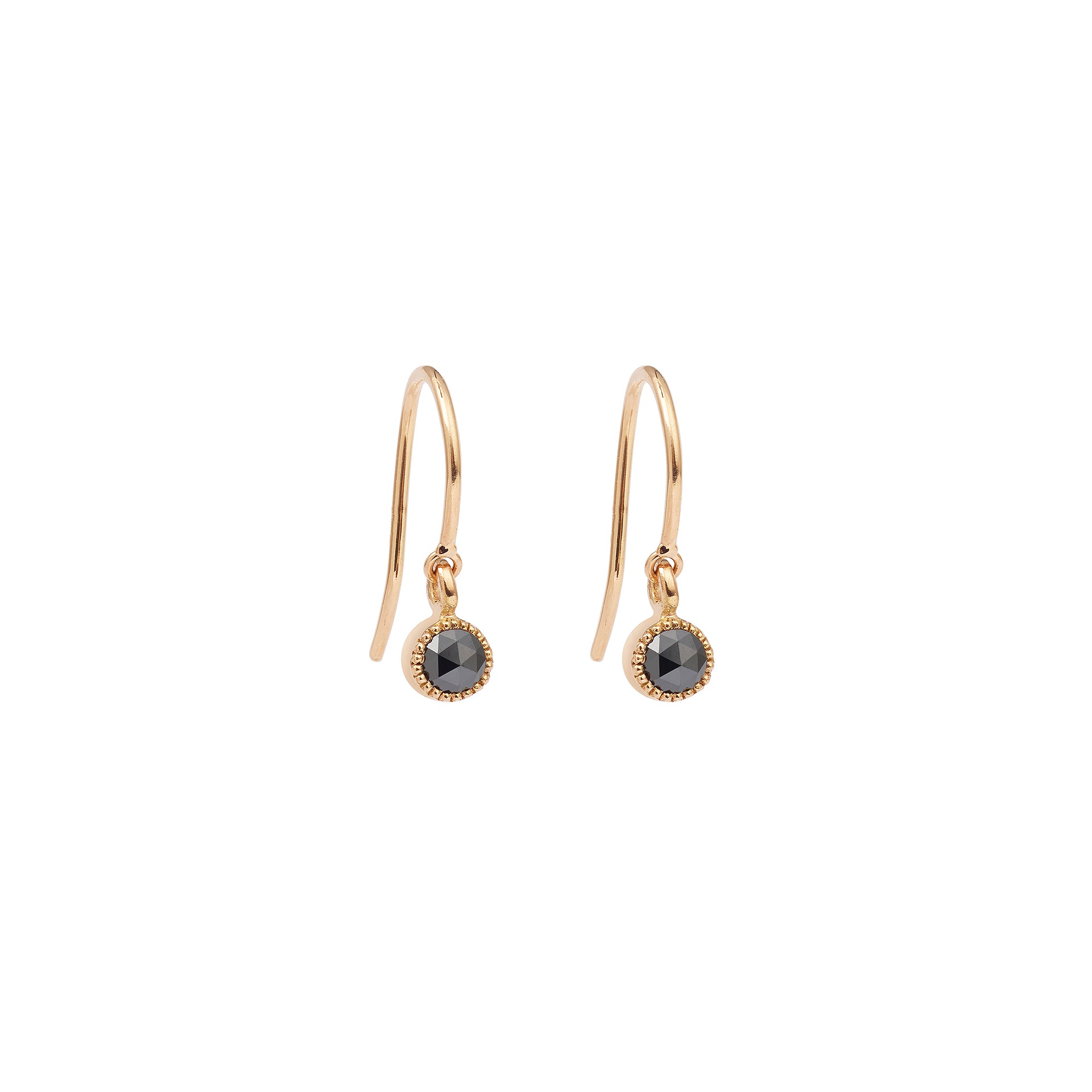 Dormeuses Love M Diamants noirs