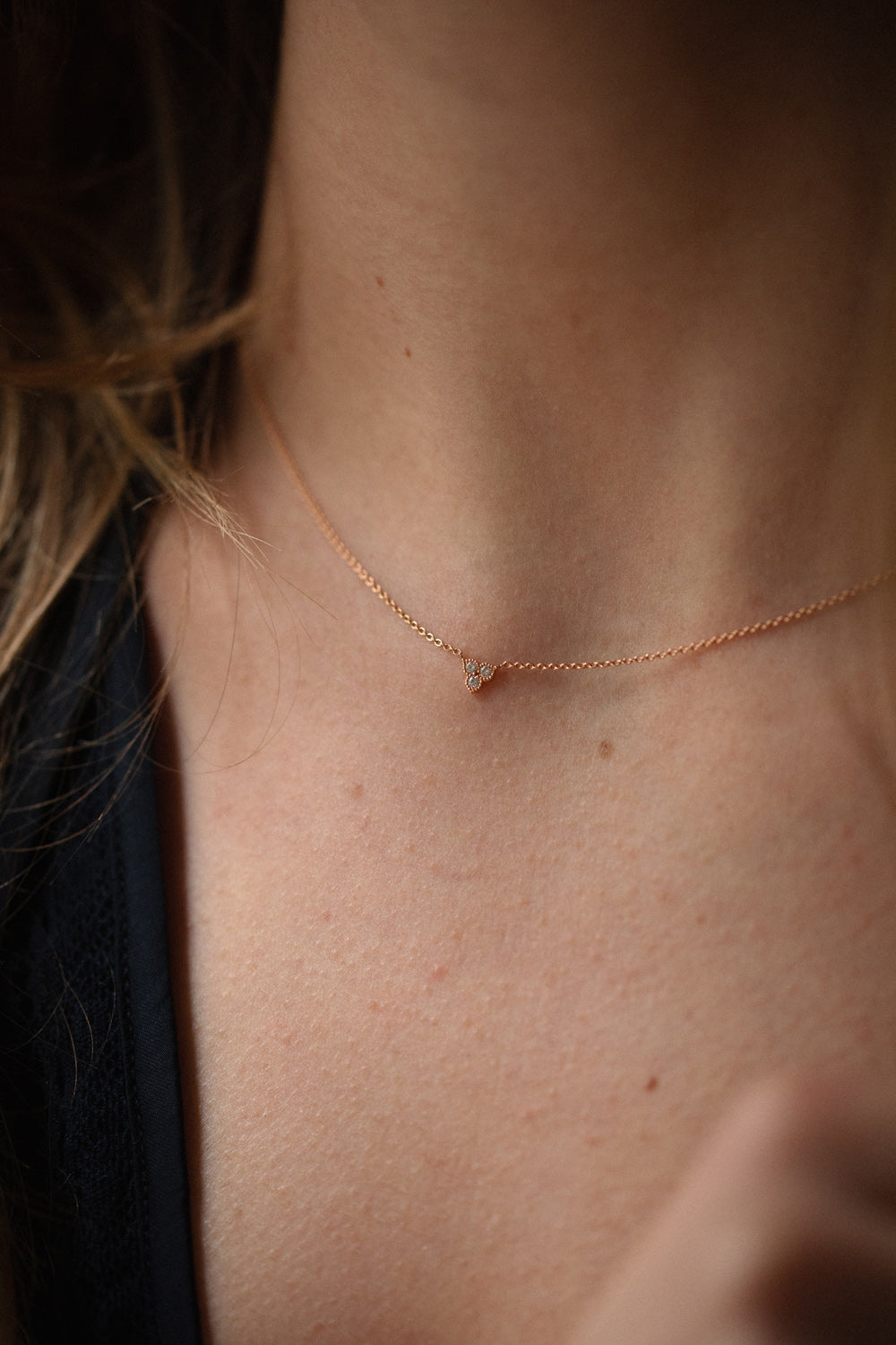 Collier Flora S Diamants