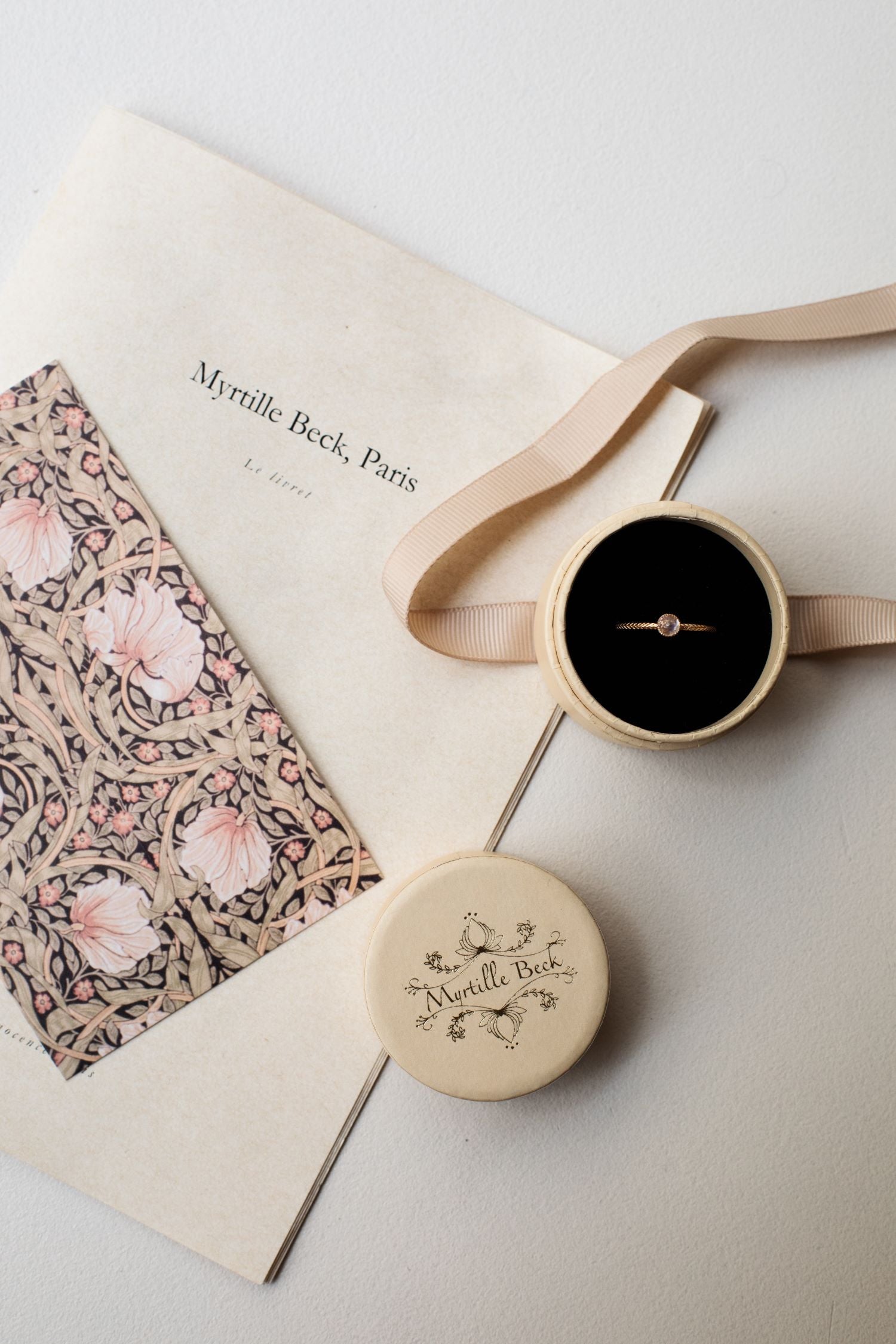 Bague Cybèle M Pierre de lune