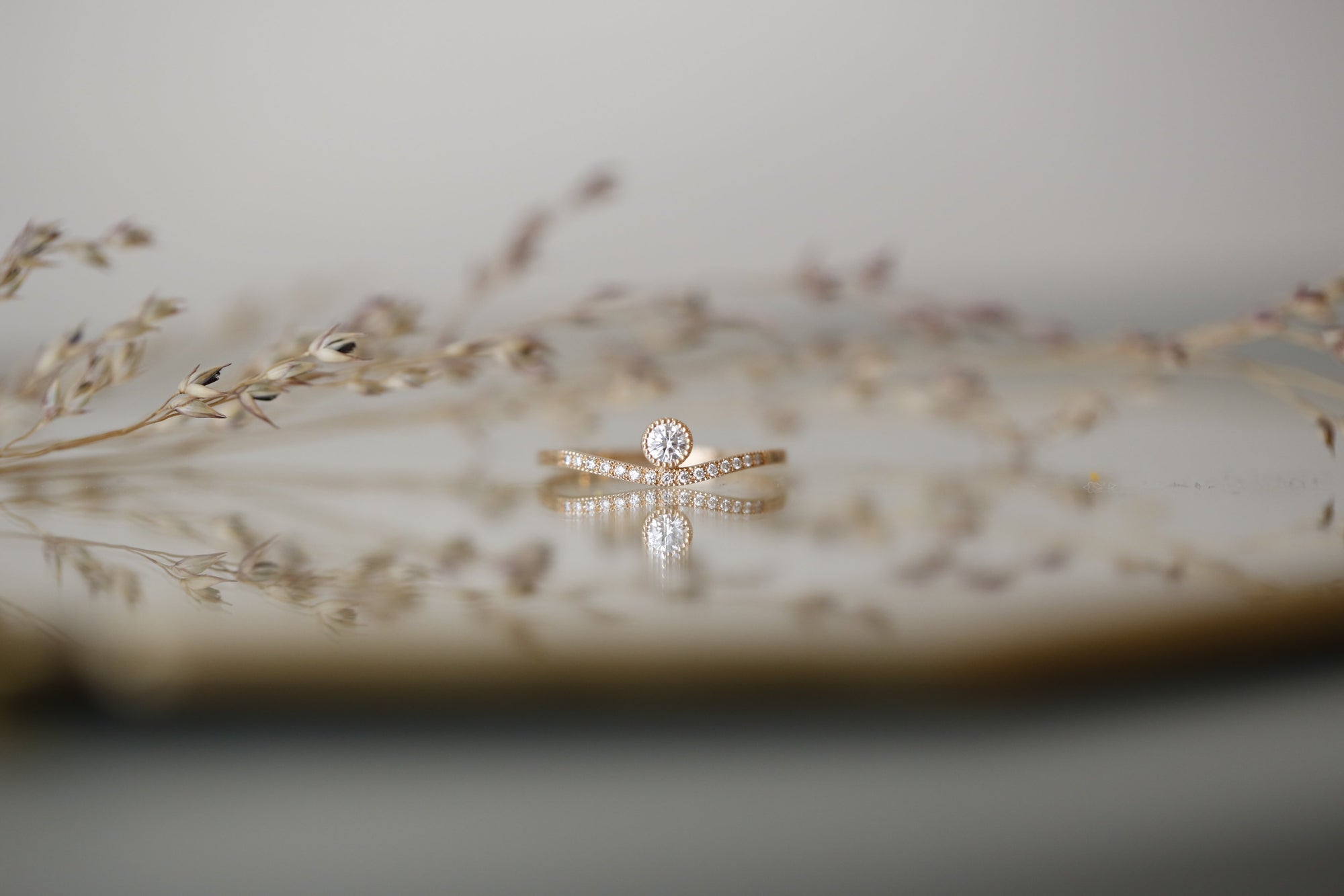Bague - Sienna Diamants , Myrtille Beck, Bague de fiançailles de créateur, bague de fiançailles vintage