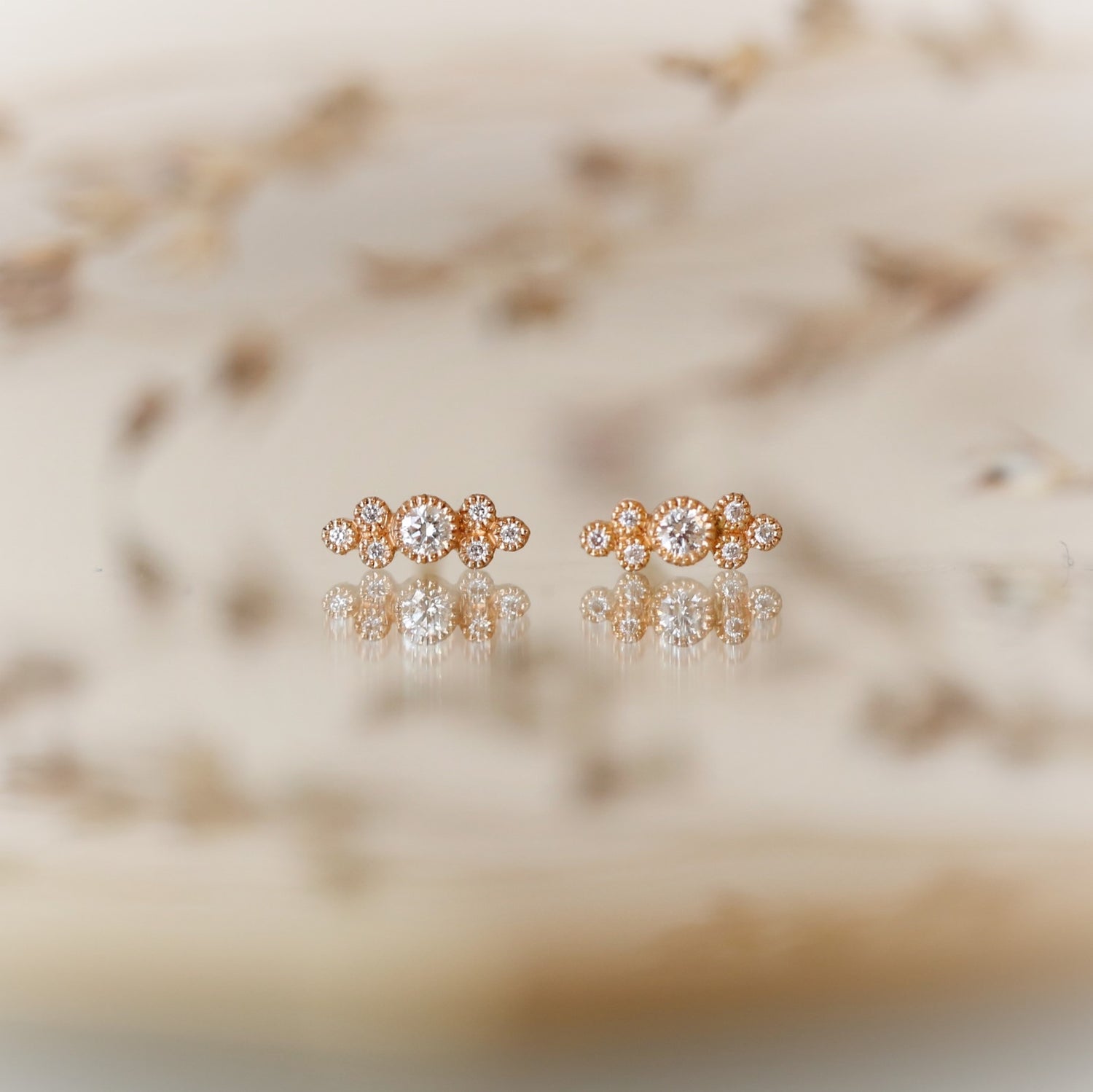 Boucle d'oreille Stella Diamants