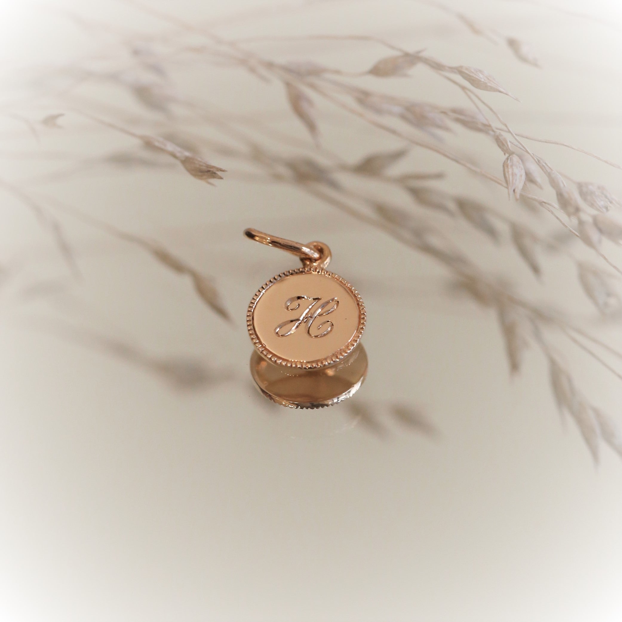 Mini médaille Milgrain 8 mm