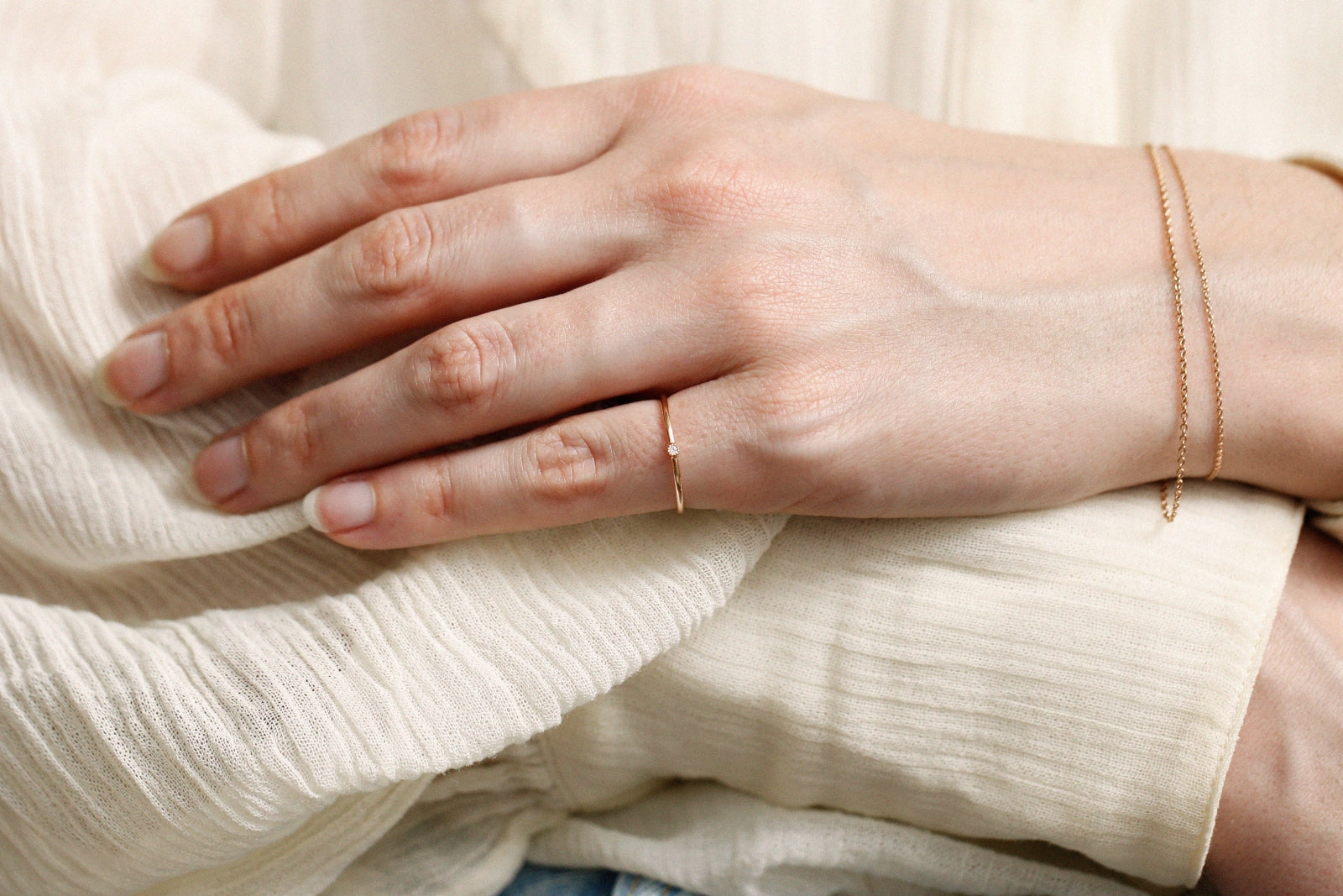 Solitaire Mini Love Ring XS Diamant