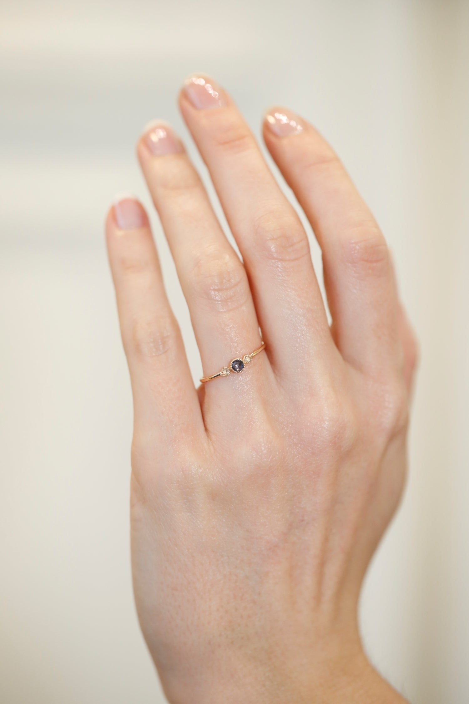 Bague Amour Céleste S Saphir bleu