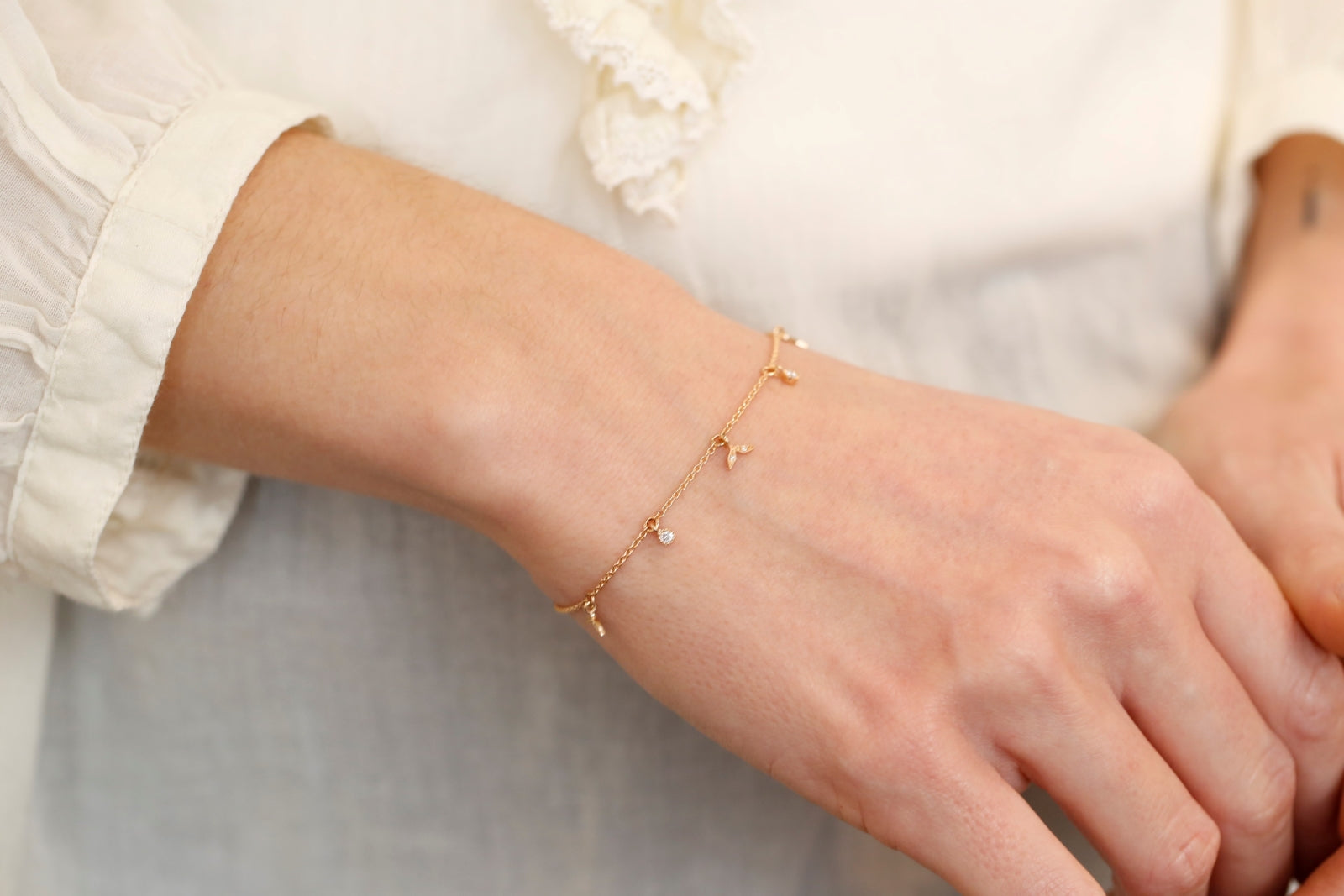 Bracelet Feuillage 5 Pampilles