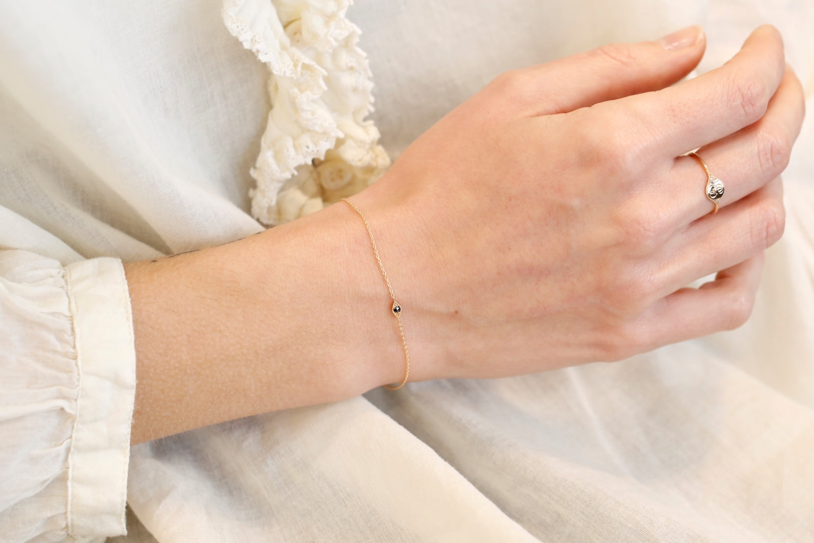 Bracelet Eyes Diamant noir