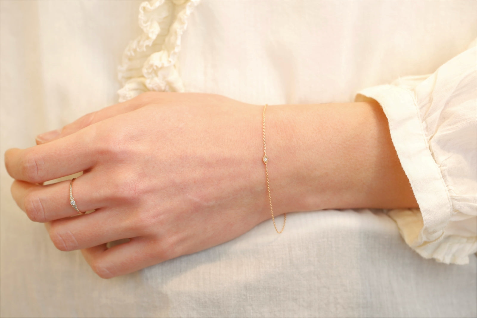 Bracelet Eyes Diamant rosecut