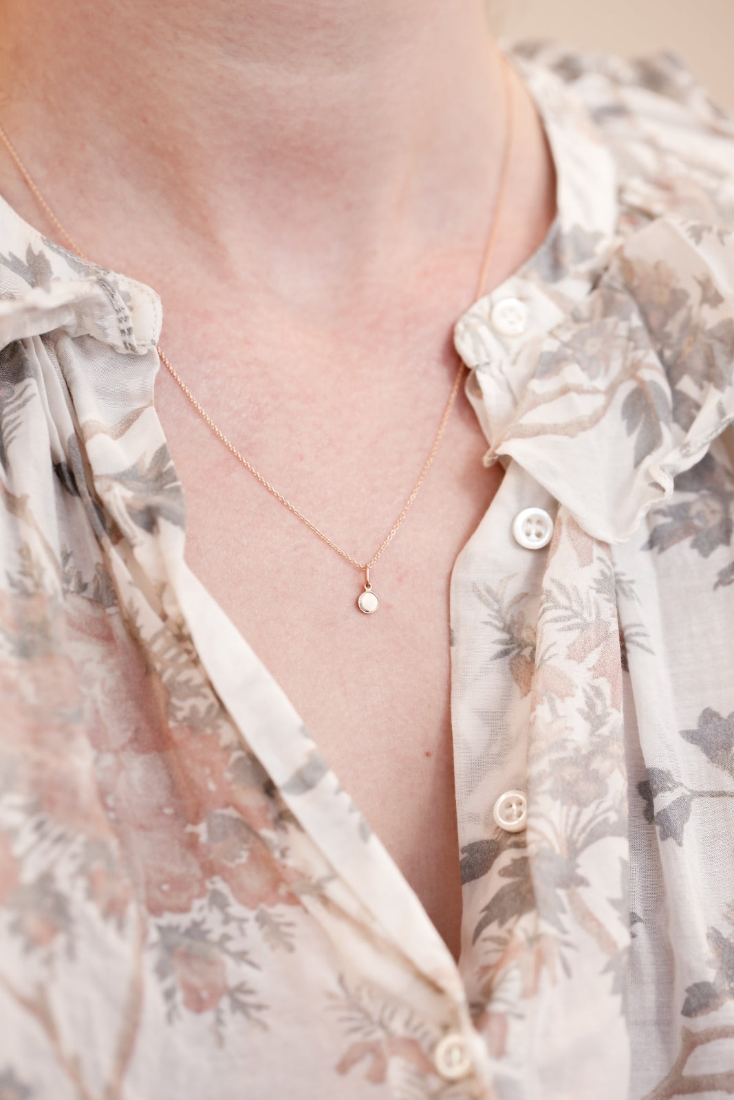 Mini Médaille Milgrain 5 mm