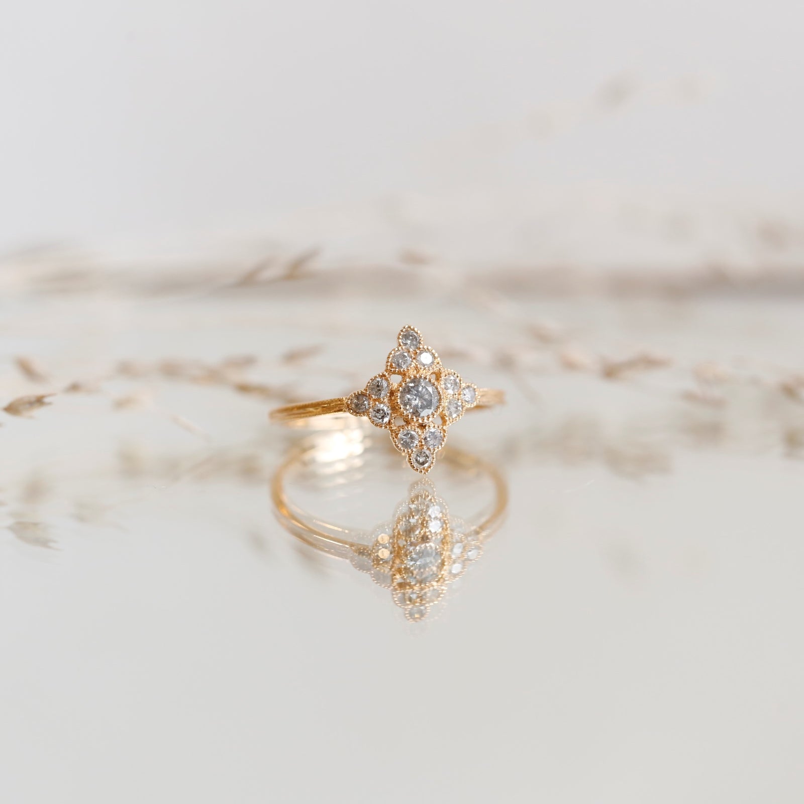 Bague Dentelle Diamants Salt & Pepper