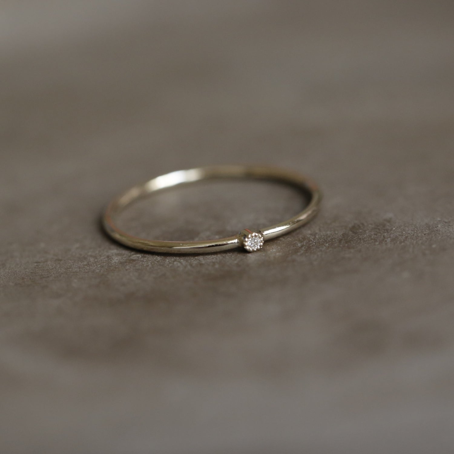 Solitaire Mini Love Ring XS Diamant
