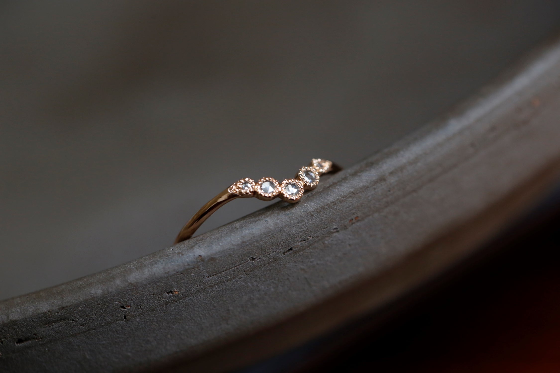 Bague Petit Amour Céleste Curve XL rosecut