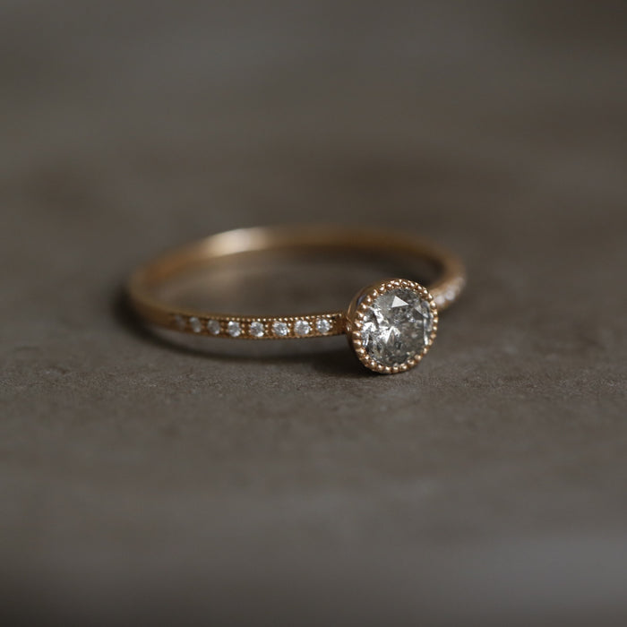 Bague Juliette L diamant Salt & Pepper