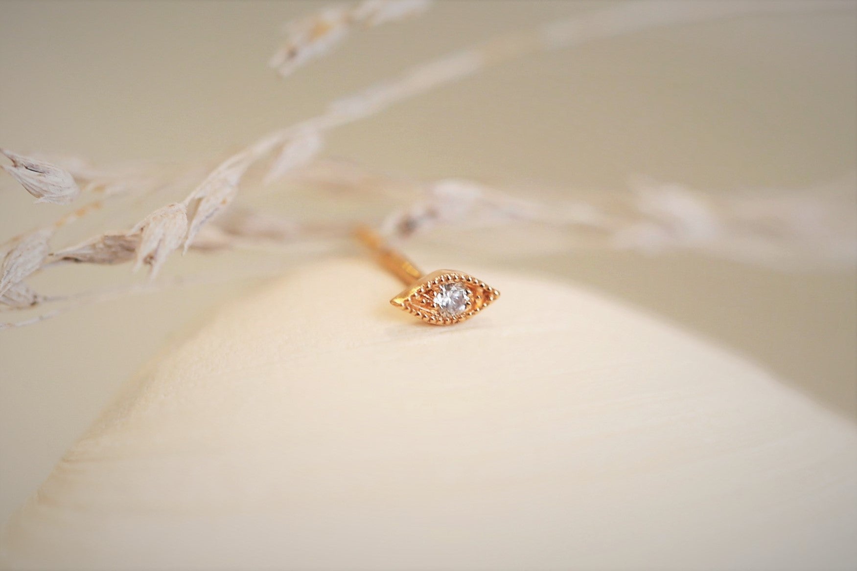 Boucle d'oreille Eyes diamant