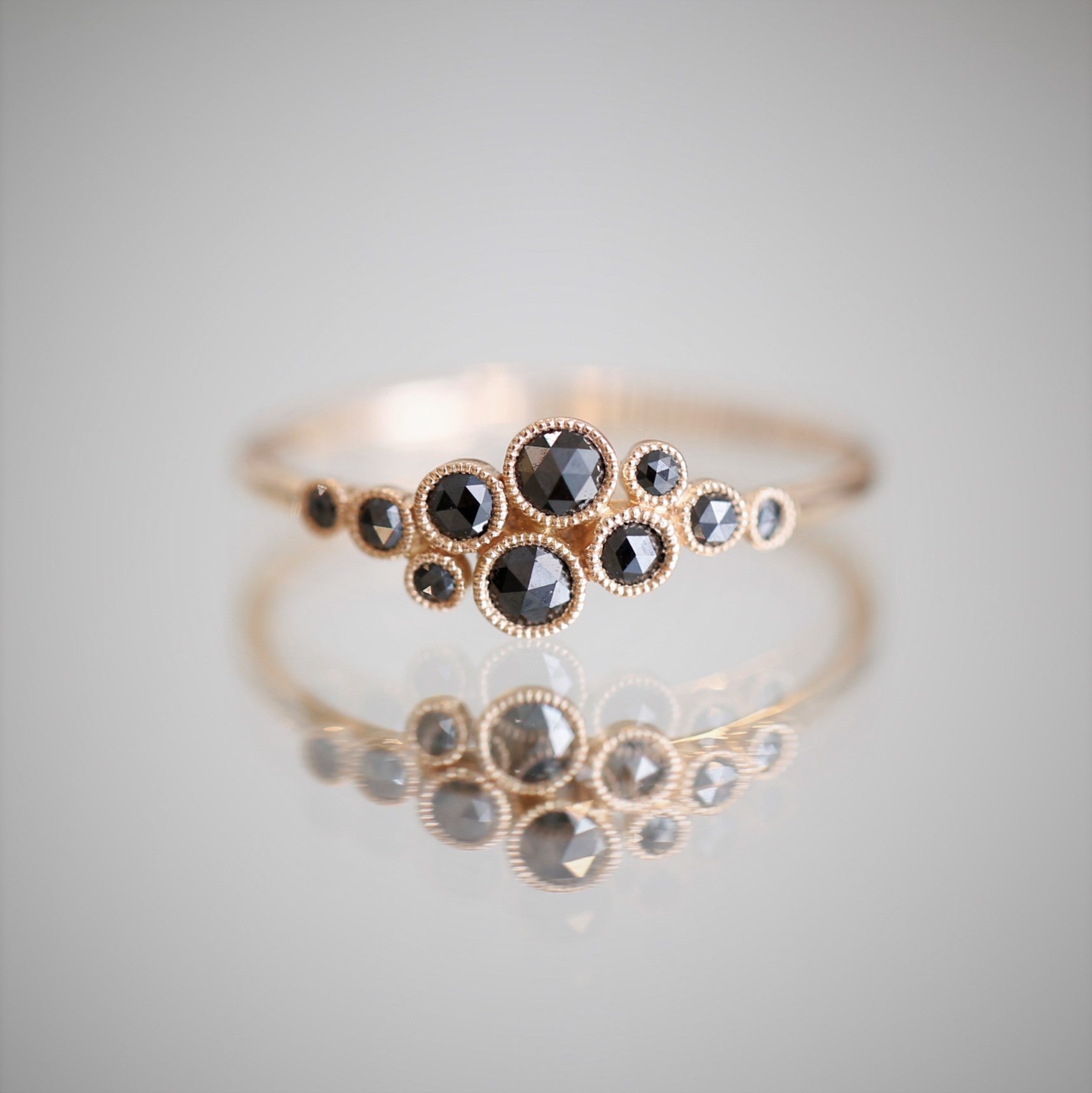 Bague Kallisté Diamants noirs