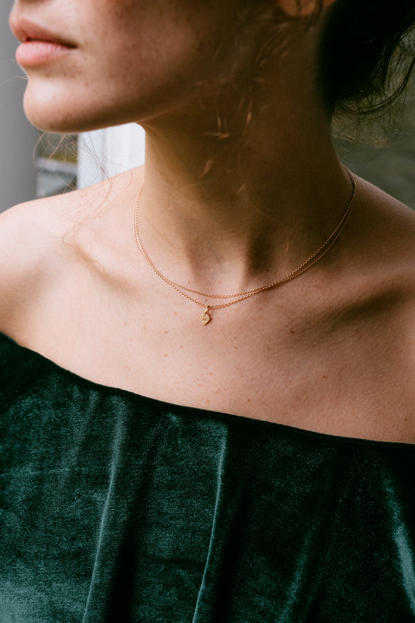 Collier Chaine 9/10ème, 38cm