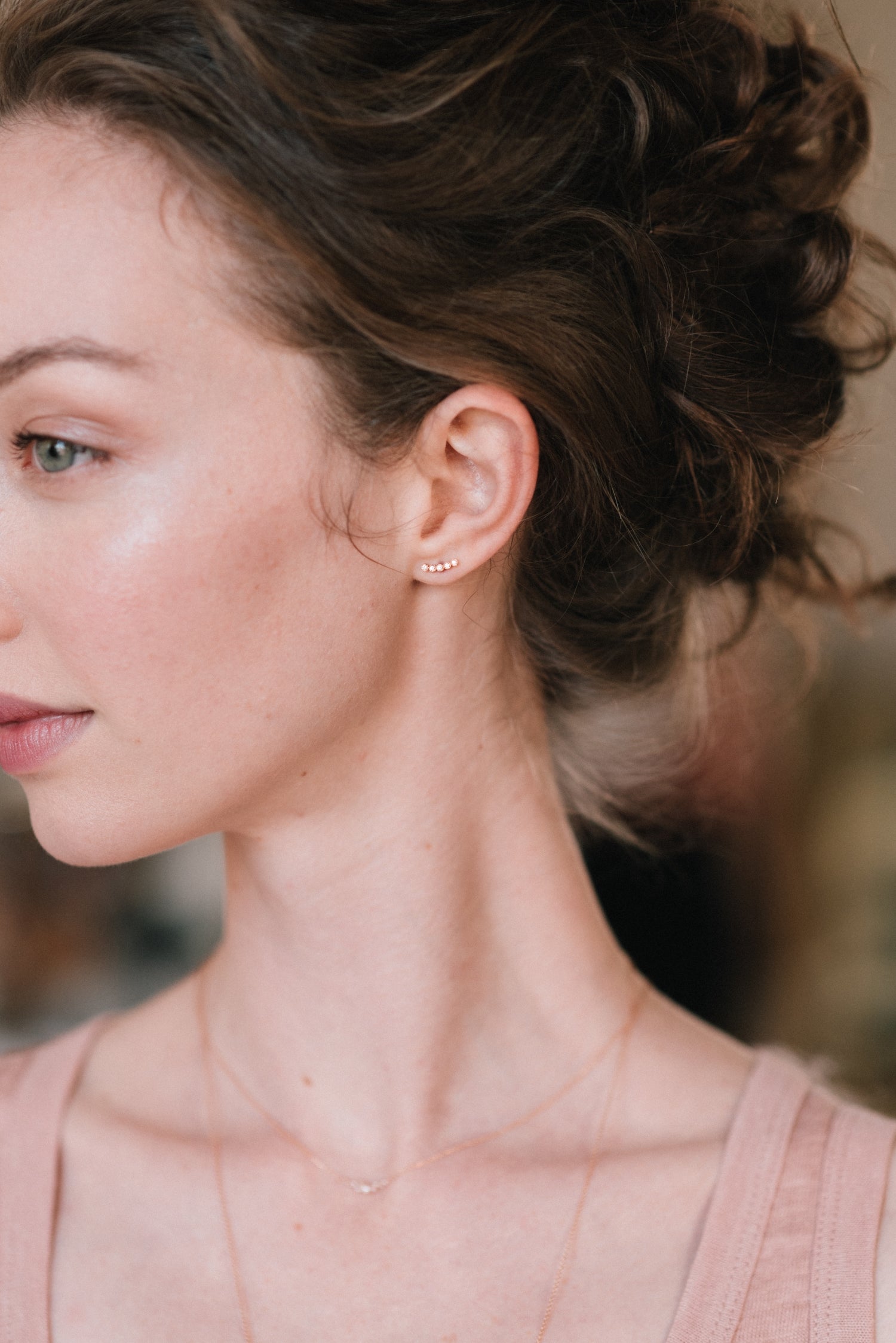 Boucle d'oreille Céleste