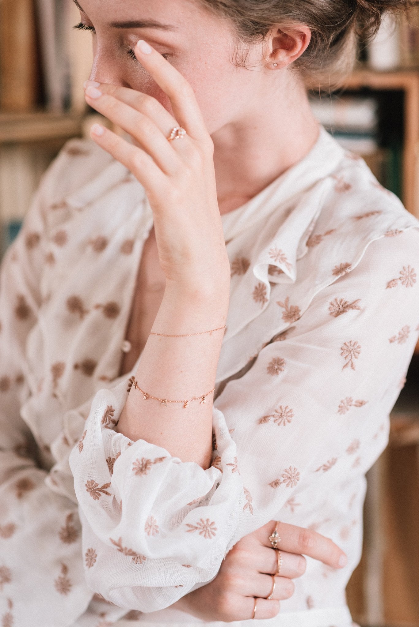 Bracelet - Bracelet Feuillage Myrtille Beck, bracelet de créateur