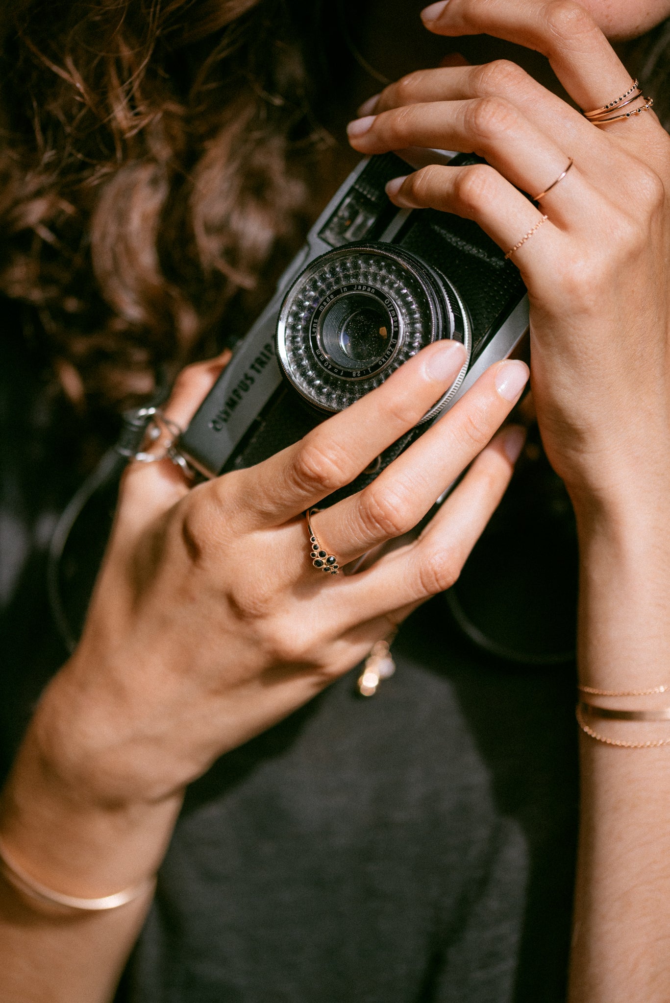 Bague Kallisté Diamants noirs