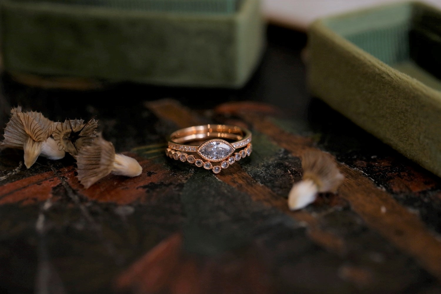 Pièce Unique N°6/2019, Bague Juliette navette