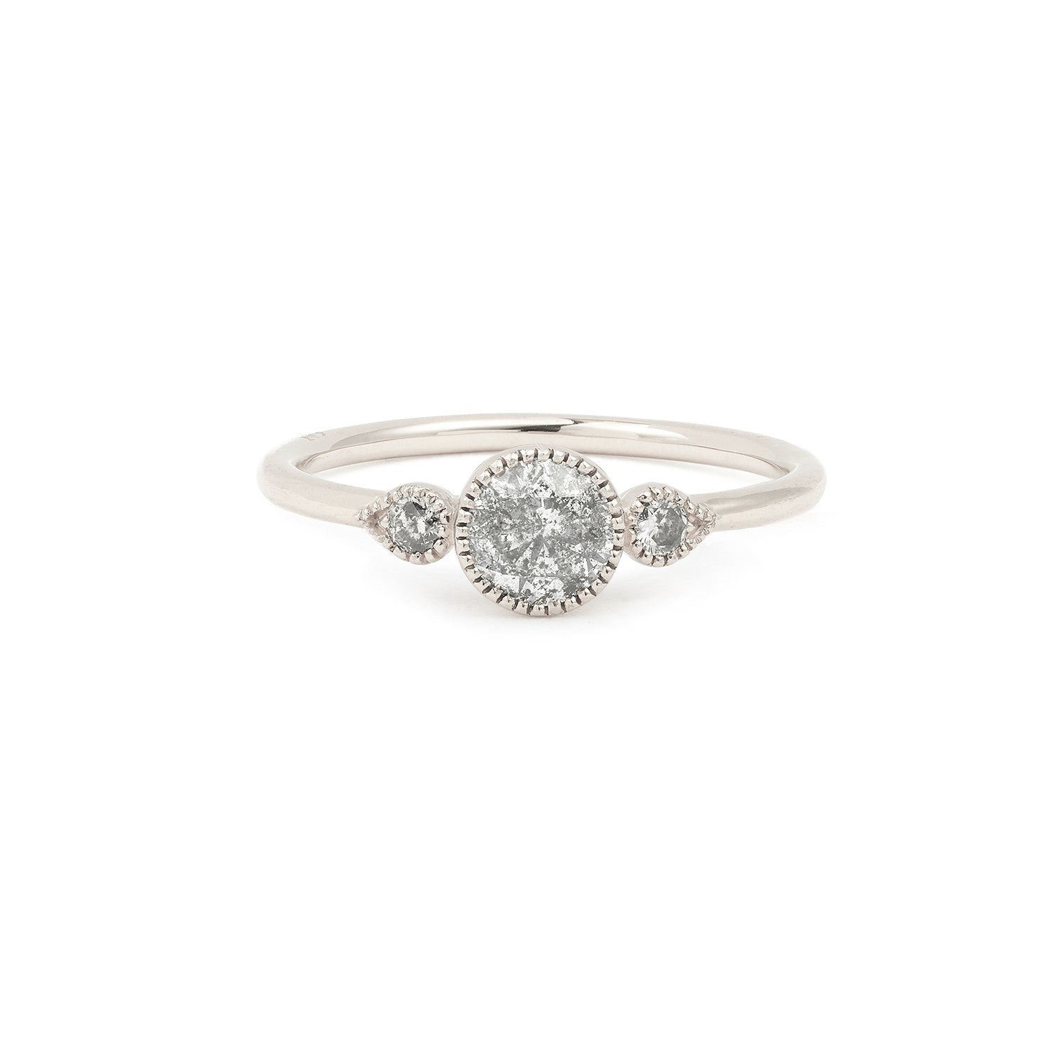 Bague Amour Céleste L Diamants Salt & Pepper