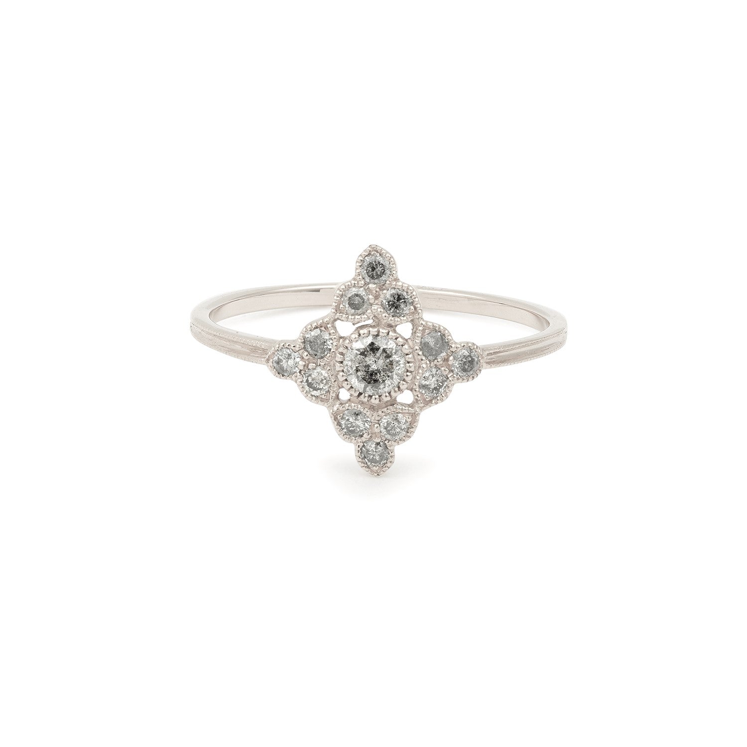 Bague Dentelle Diamants Salt & Pepper