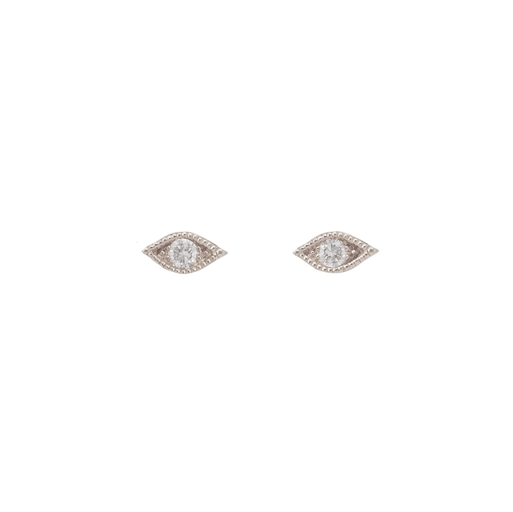 Boucle d'oreille Eyes diamant