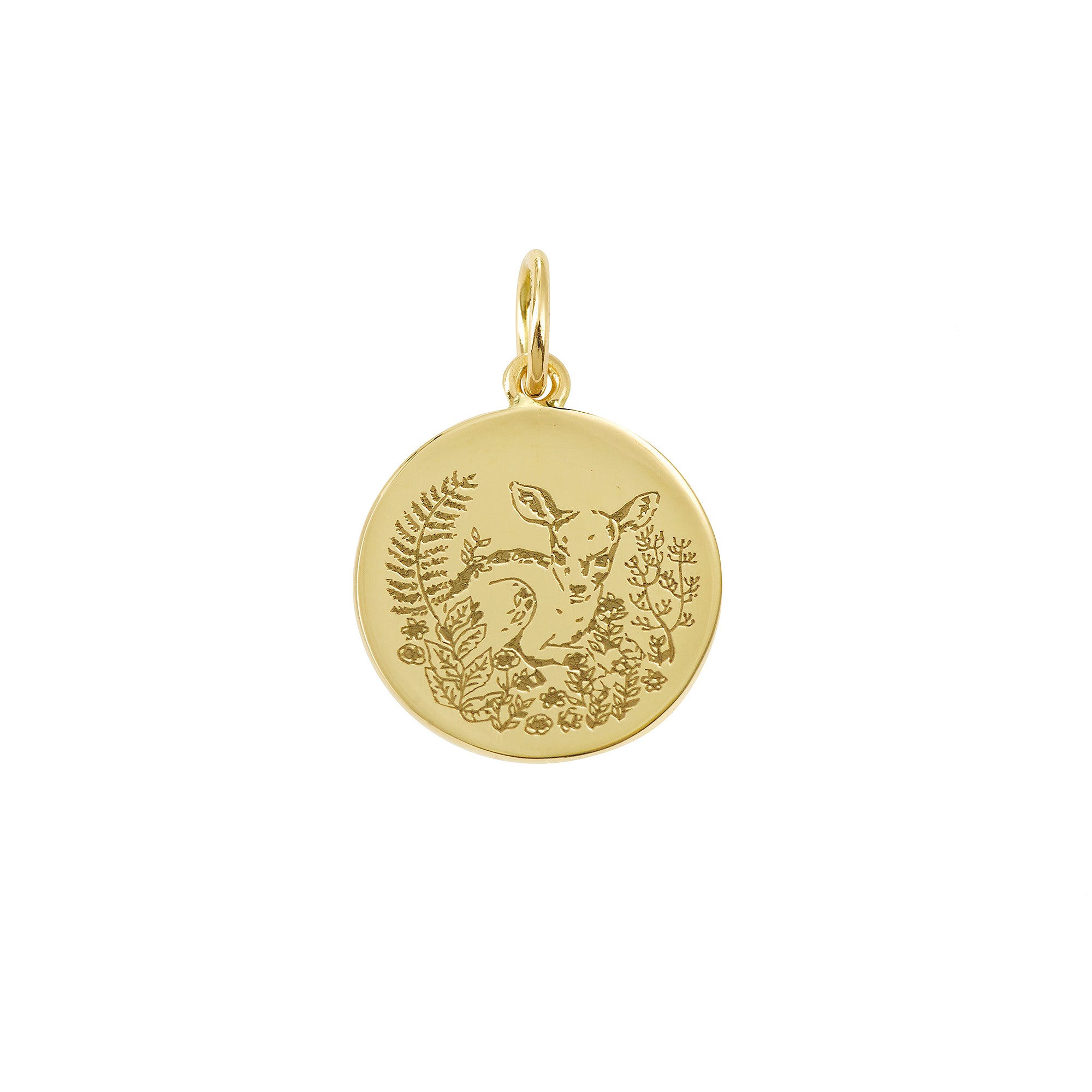 Médaille Faon petit modèle - 1,4cm