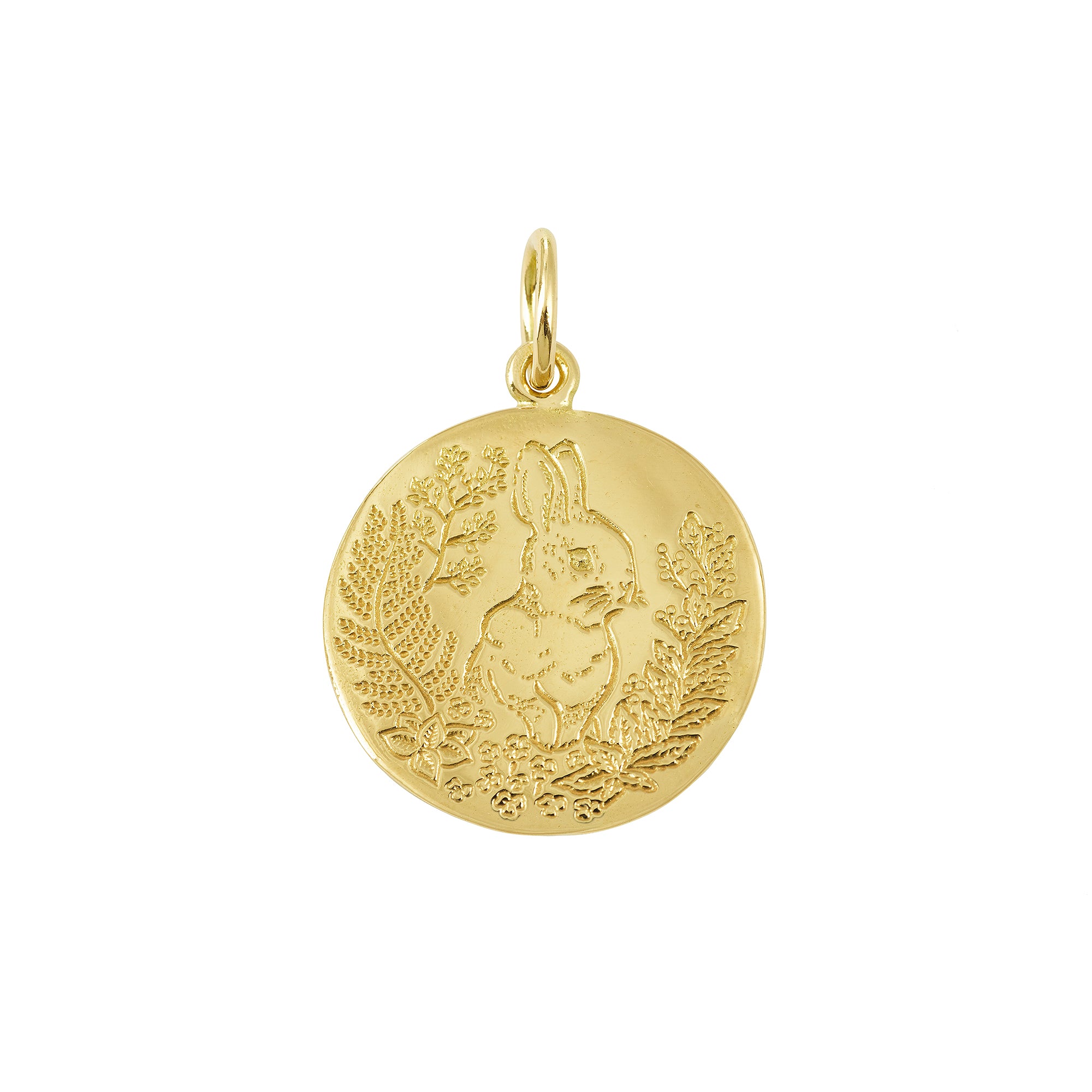 Médaille Lapin grand modèle - 1,8cm