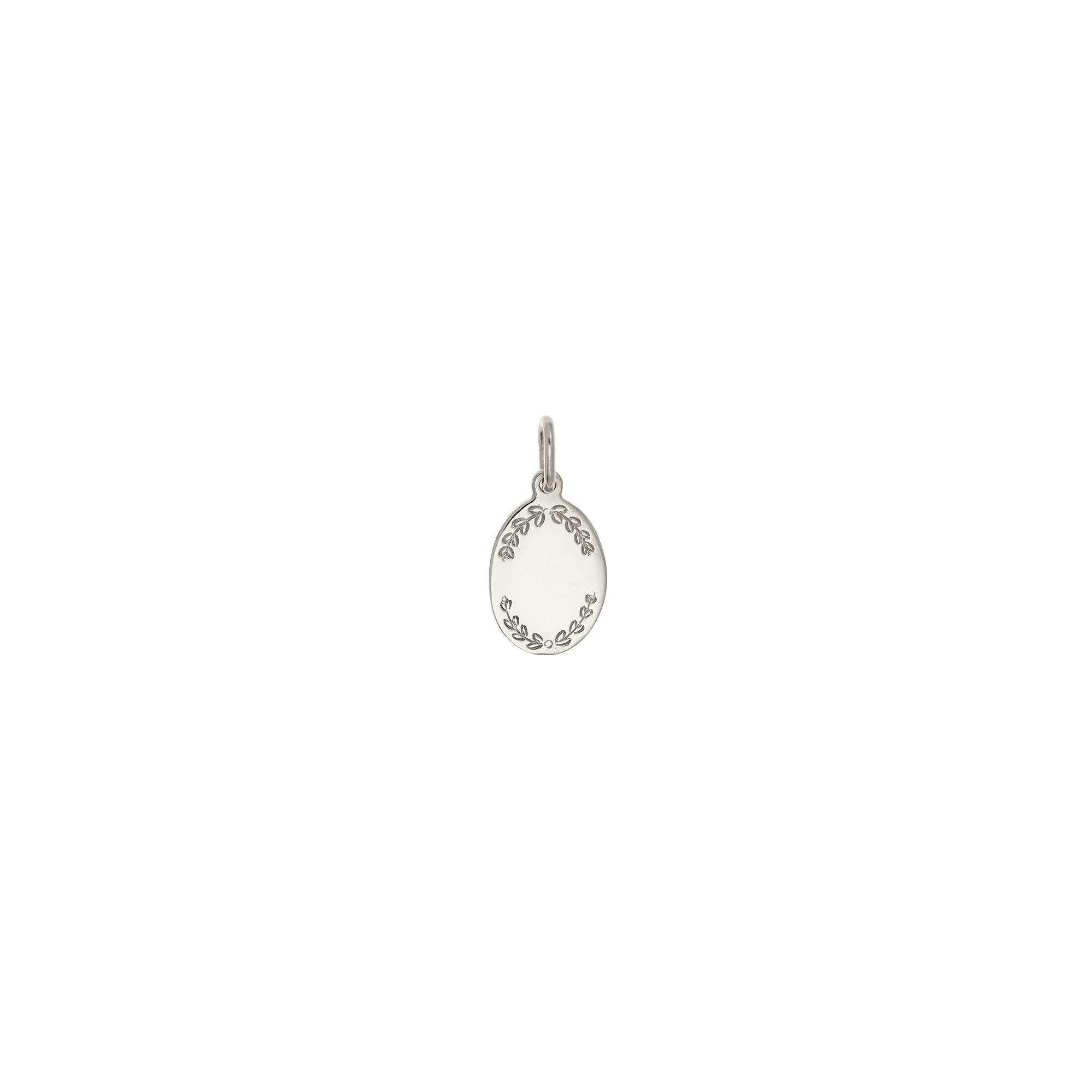 Médaille Ovale Feuillage M