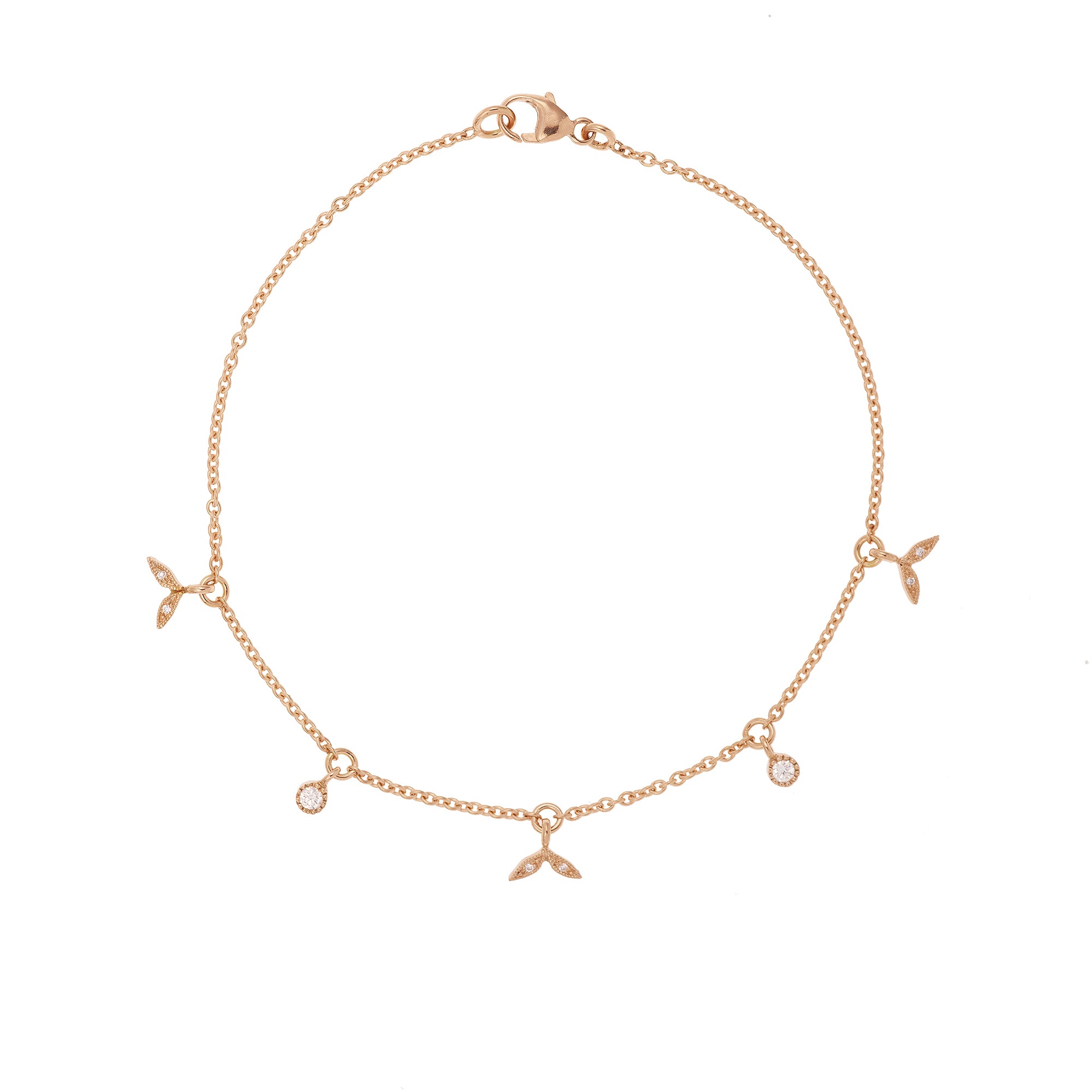Bracelet Feuillage 5 Pampilles