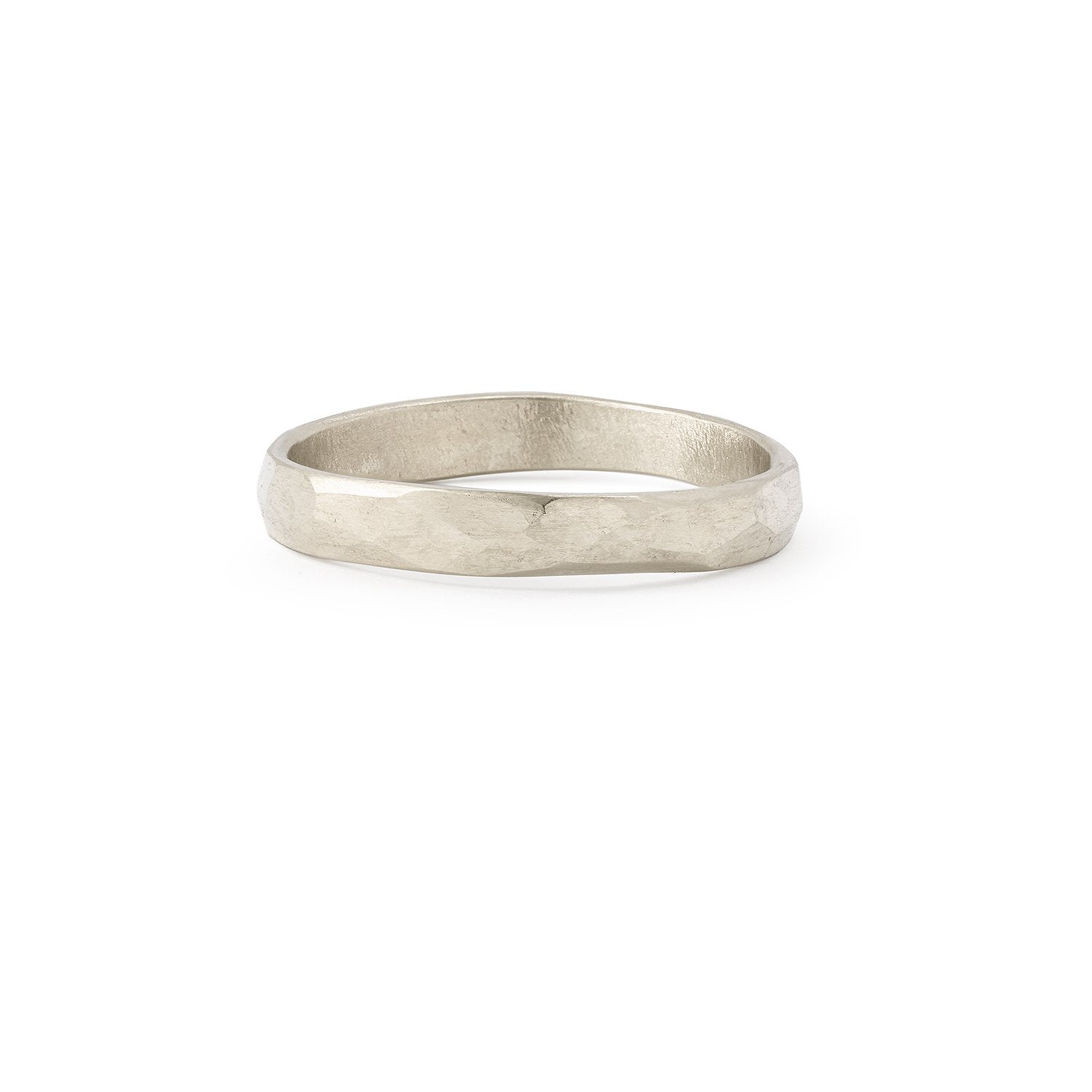 Bague - Alliance Juno L Or Gris - Alliance de créateur piour homme Myrtille Beck Paris