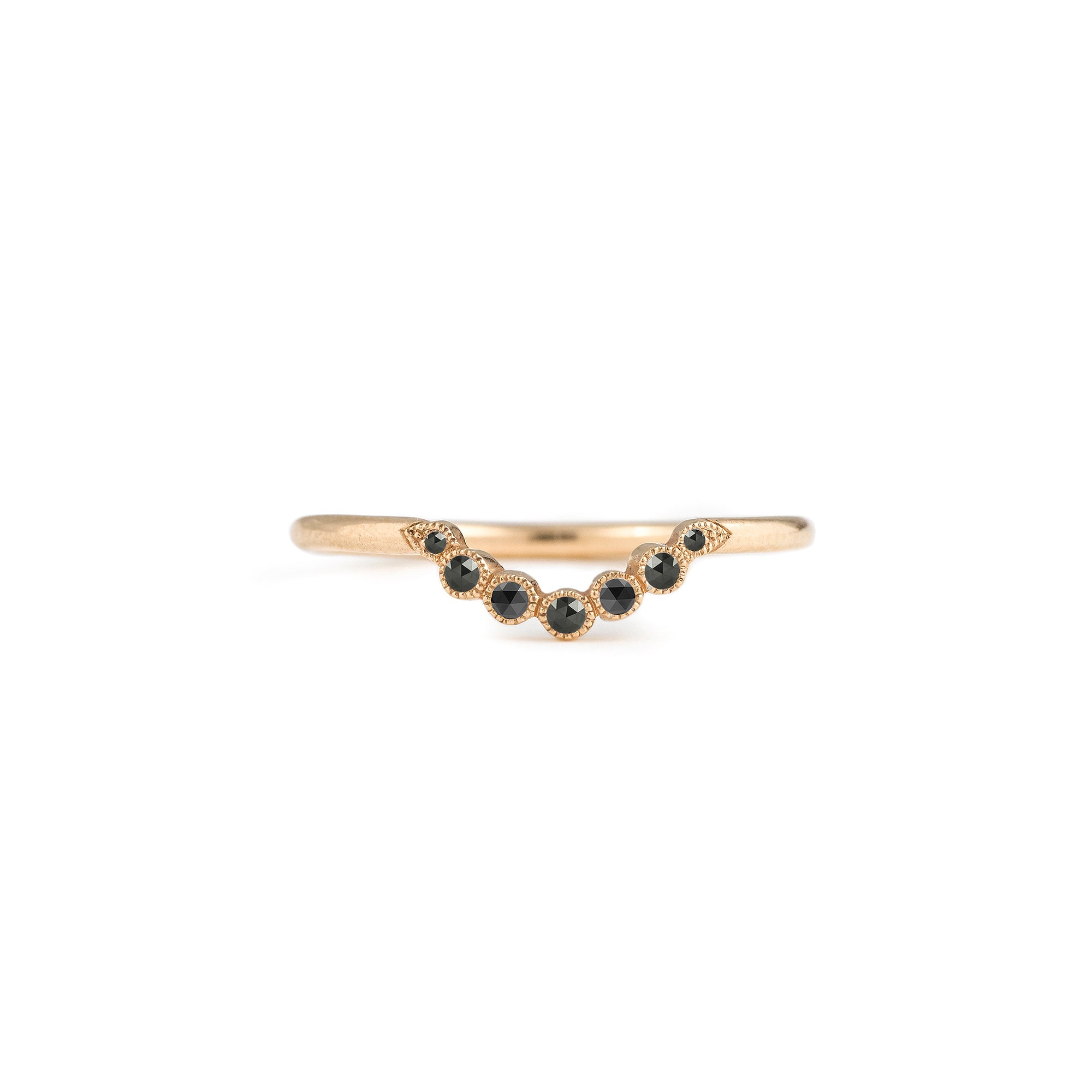 Alliance Clair de Lune Diamants noirs