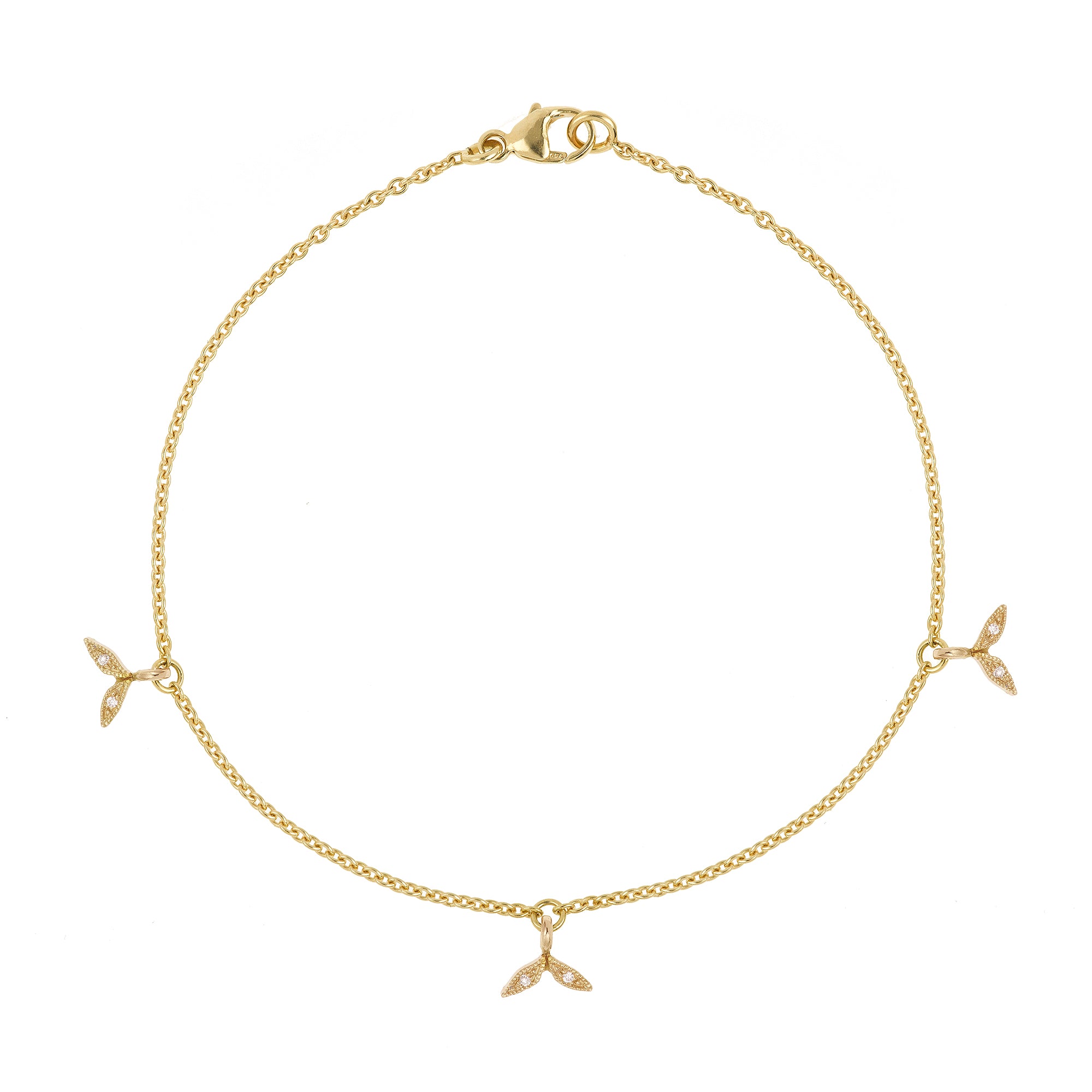 Bracelet Feuillage 3 Pampilles
