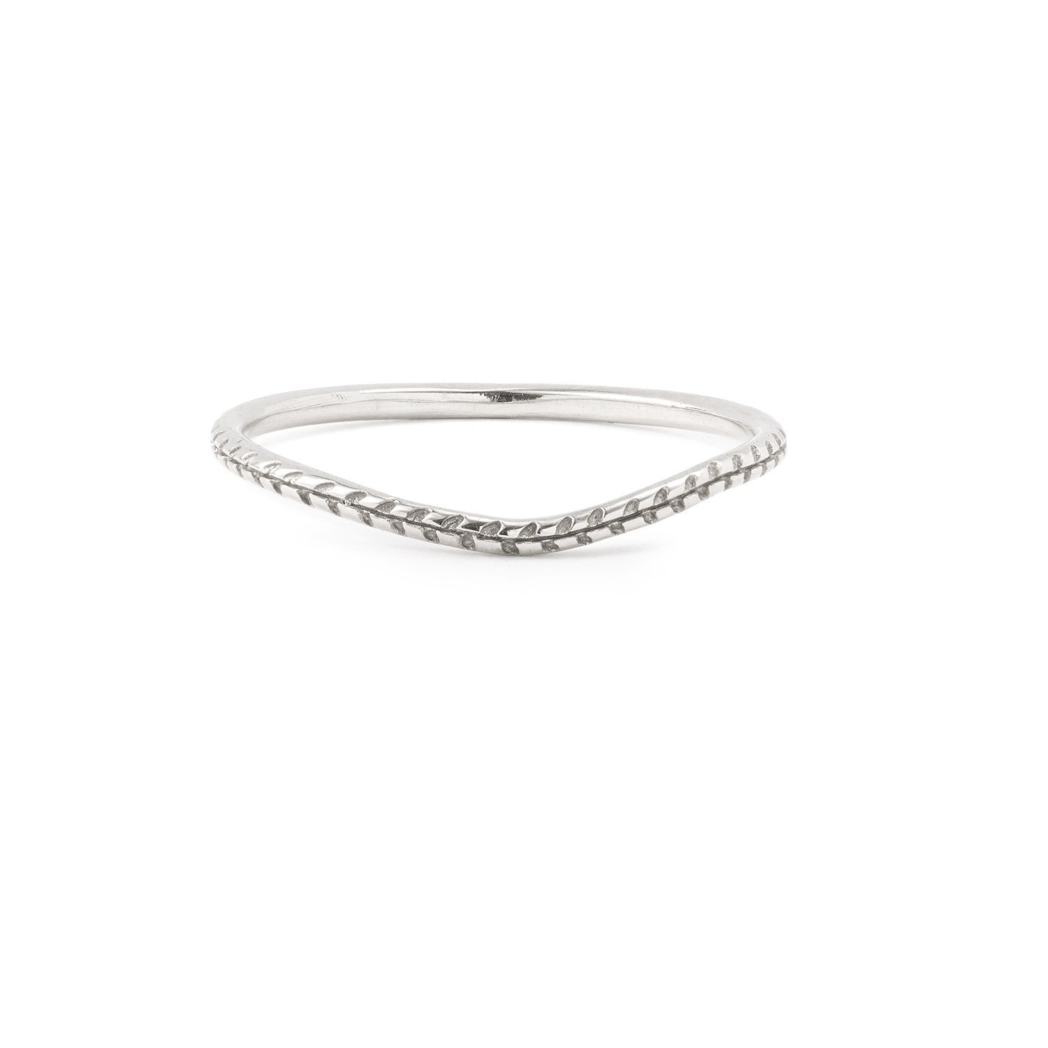 Bague - Alliance Cybèle Curve Or Gris
