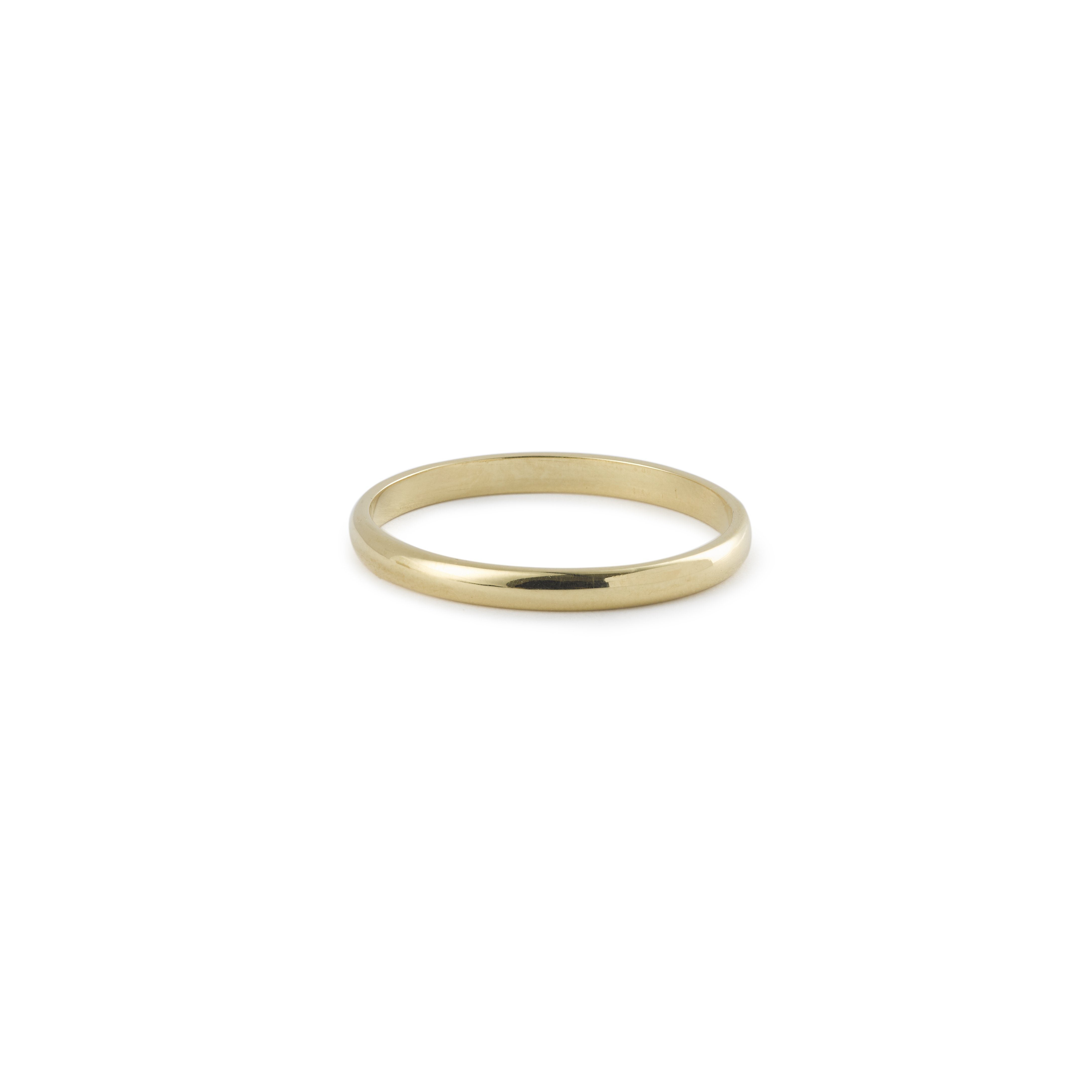 Bague - Alliance Demi Jonc - 2,2mm