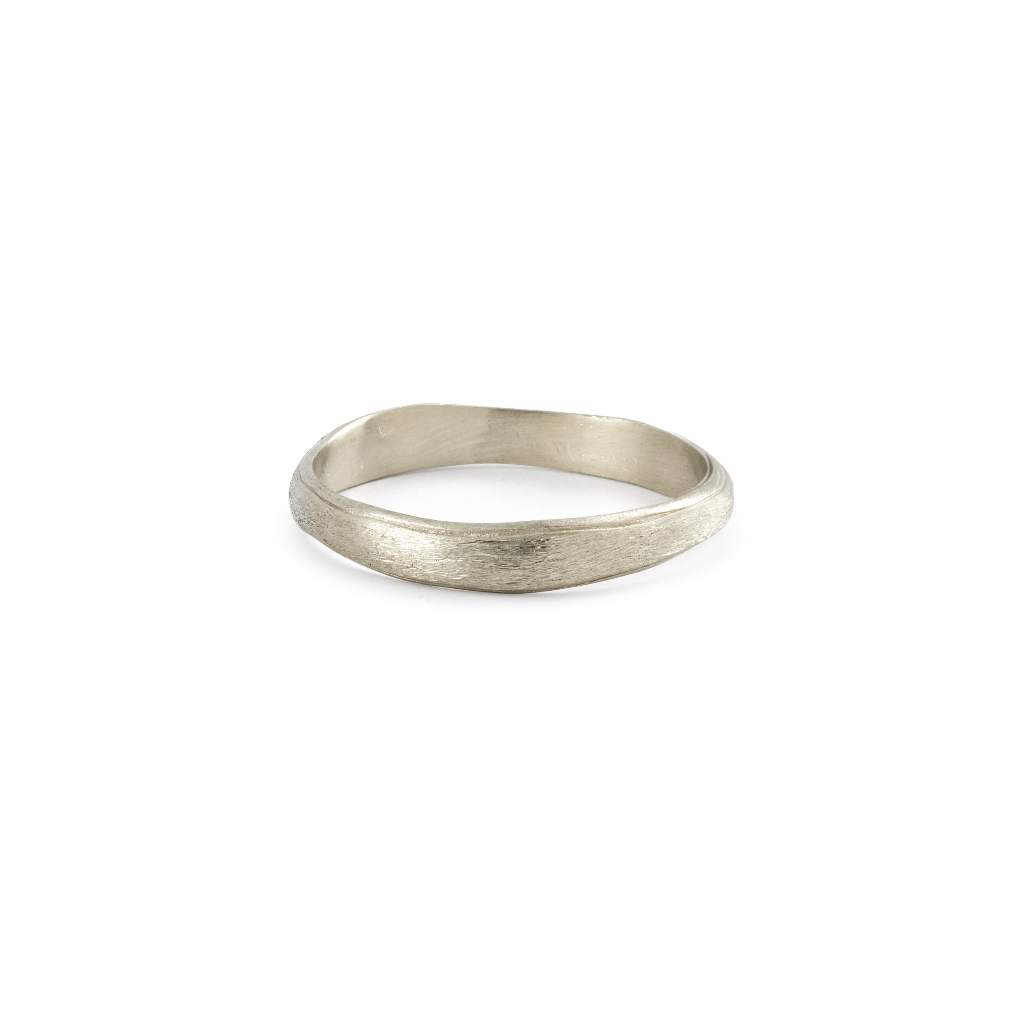 Bague - Alliance Juno M Or Rose - Alliance de créateur pour homme Myrtille Beck Paris