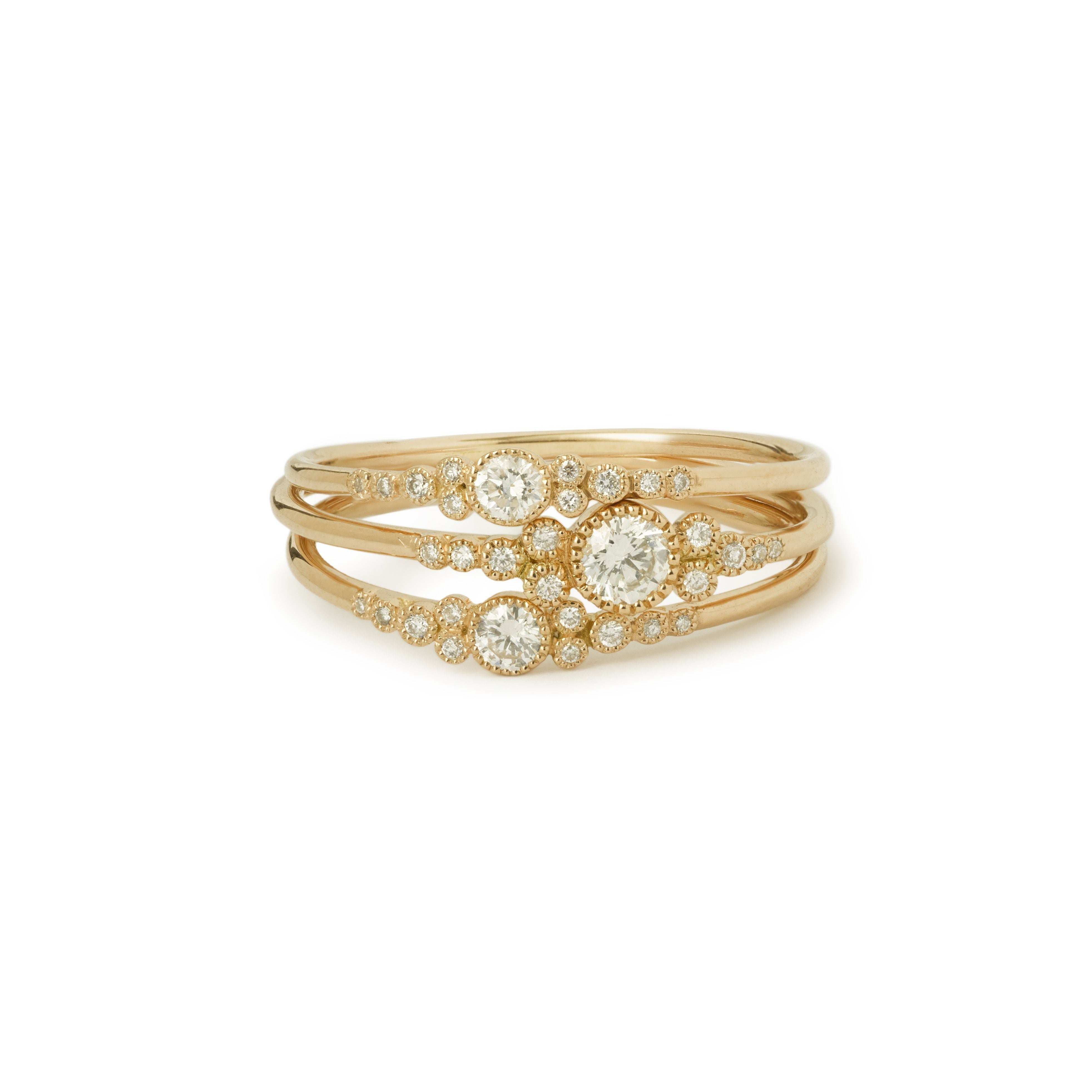 Bague - Bague Iris XS Or Rose