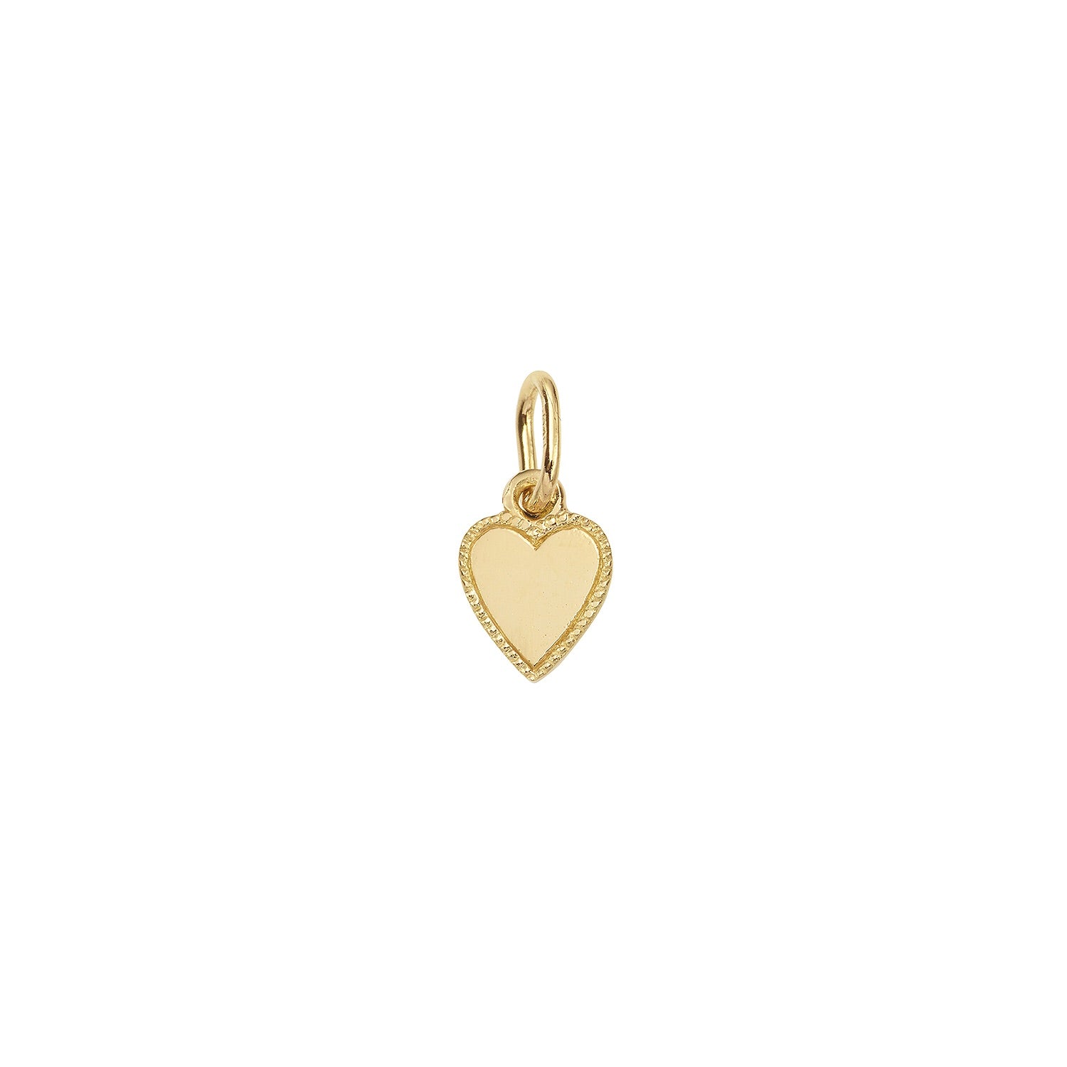 Mini médaille Coeur Milgrain
