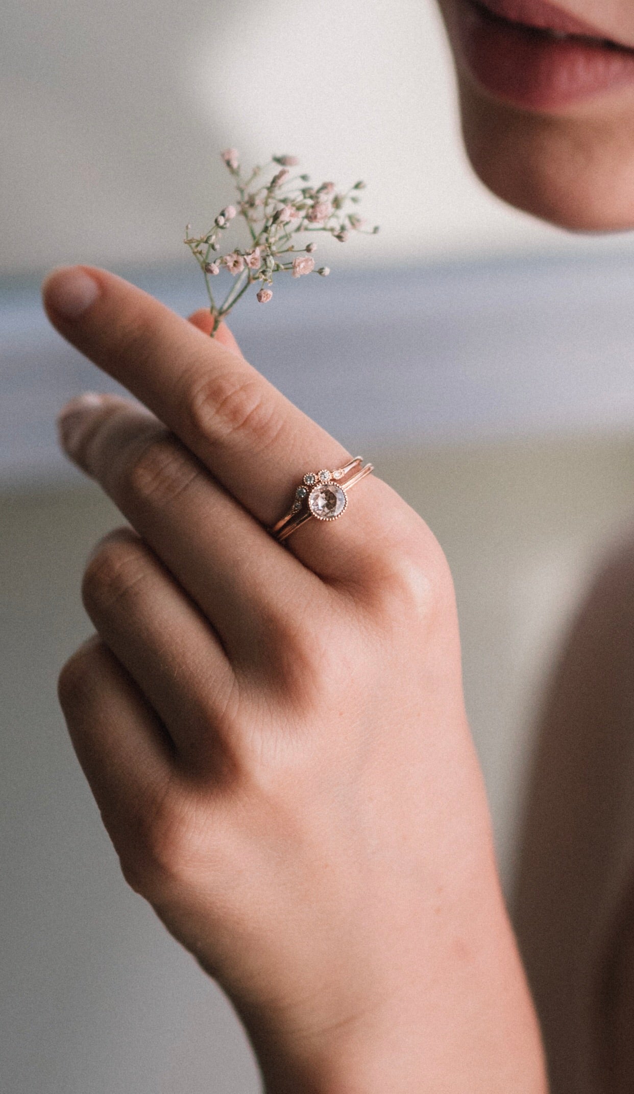 Bague Petit Amour Céleste Curve XL