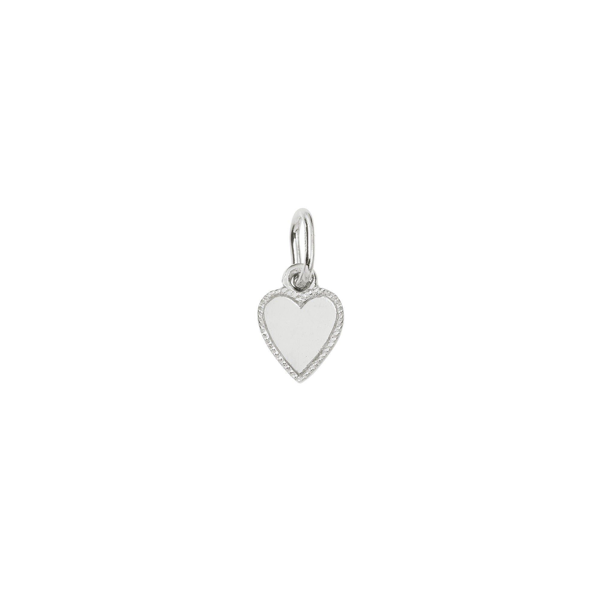 Mini médaille Coeur Milgrain